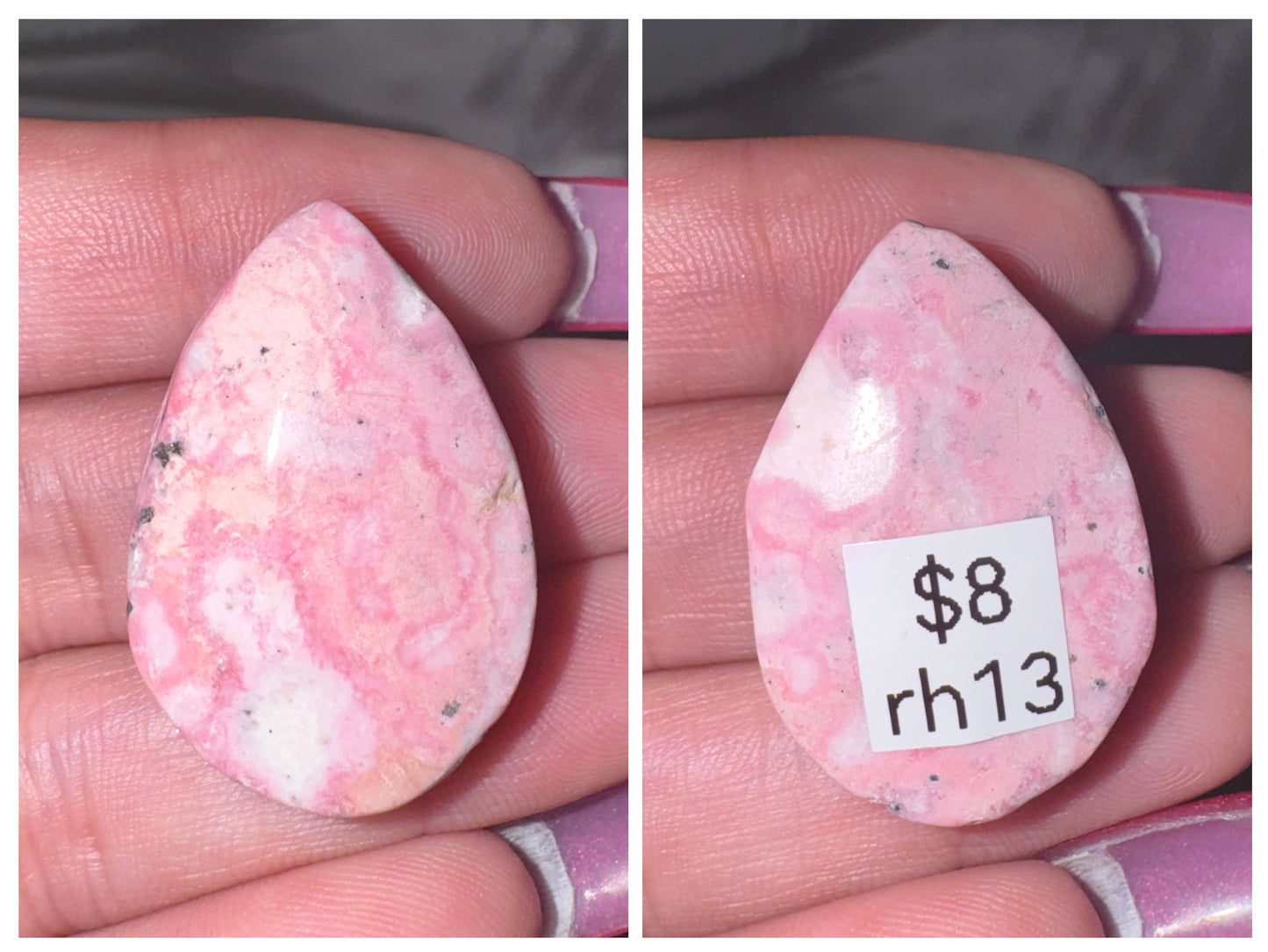 Peruvian Rhodonite Teardrop