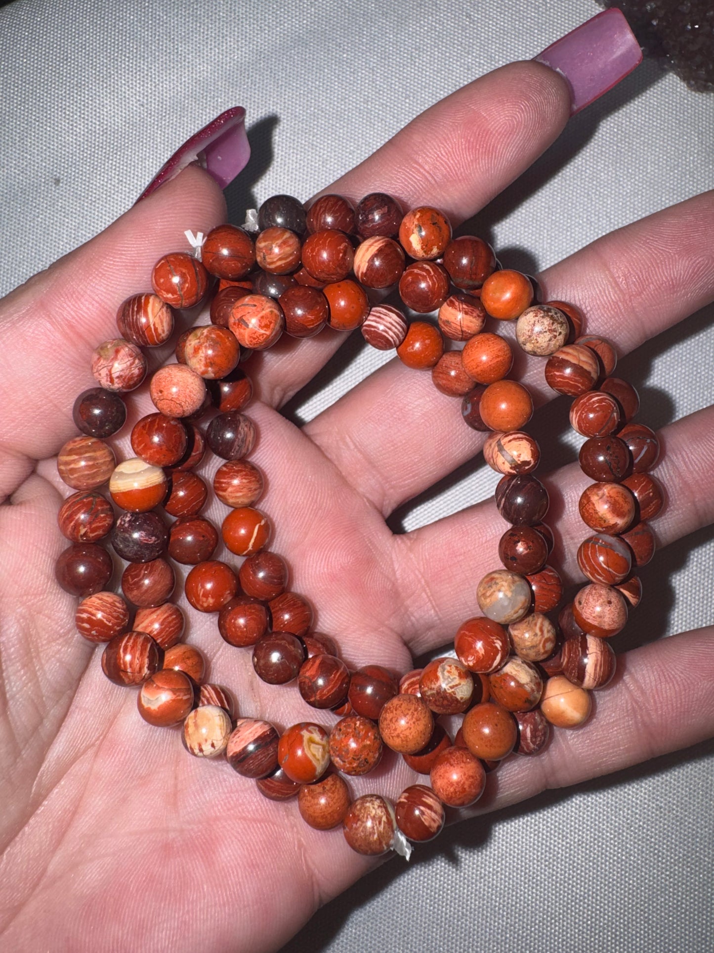 Red Jasper Bracelet (6mm)