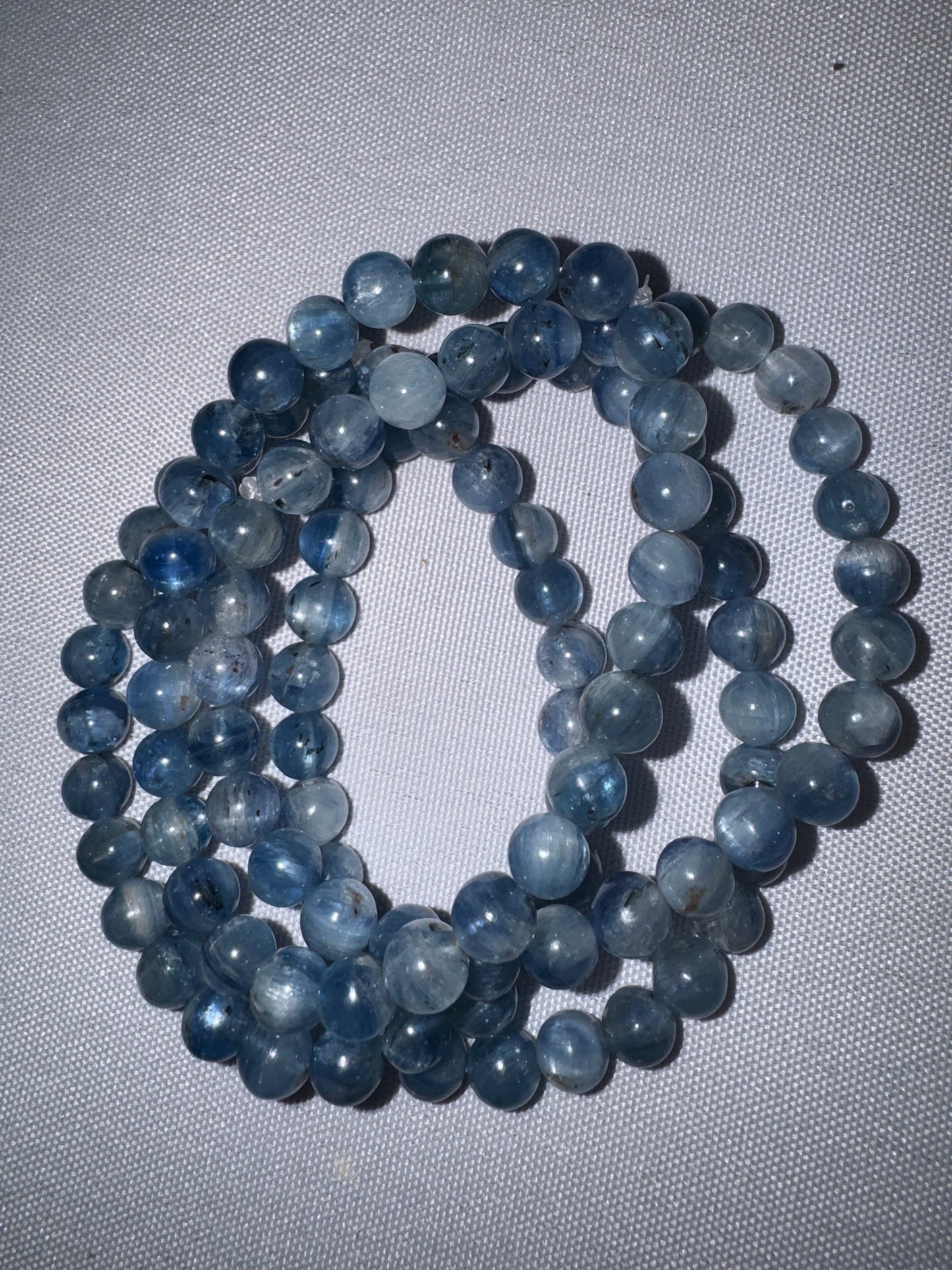 Blue Kyanite AAA Bracelet (8mm)