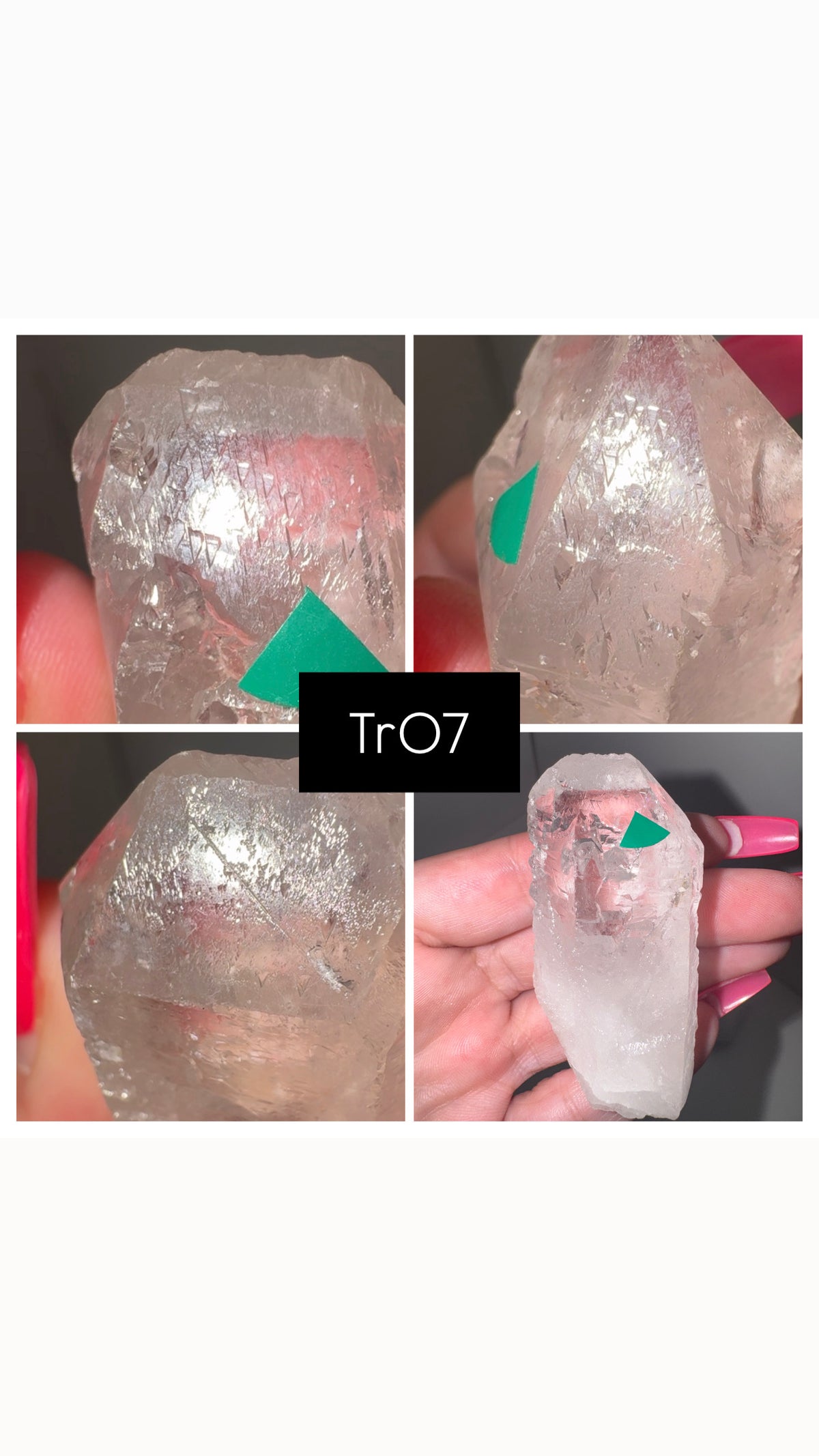 Trigonic Record Keeper Quartz Point RARE
