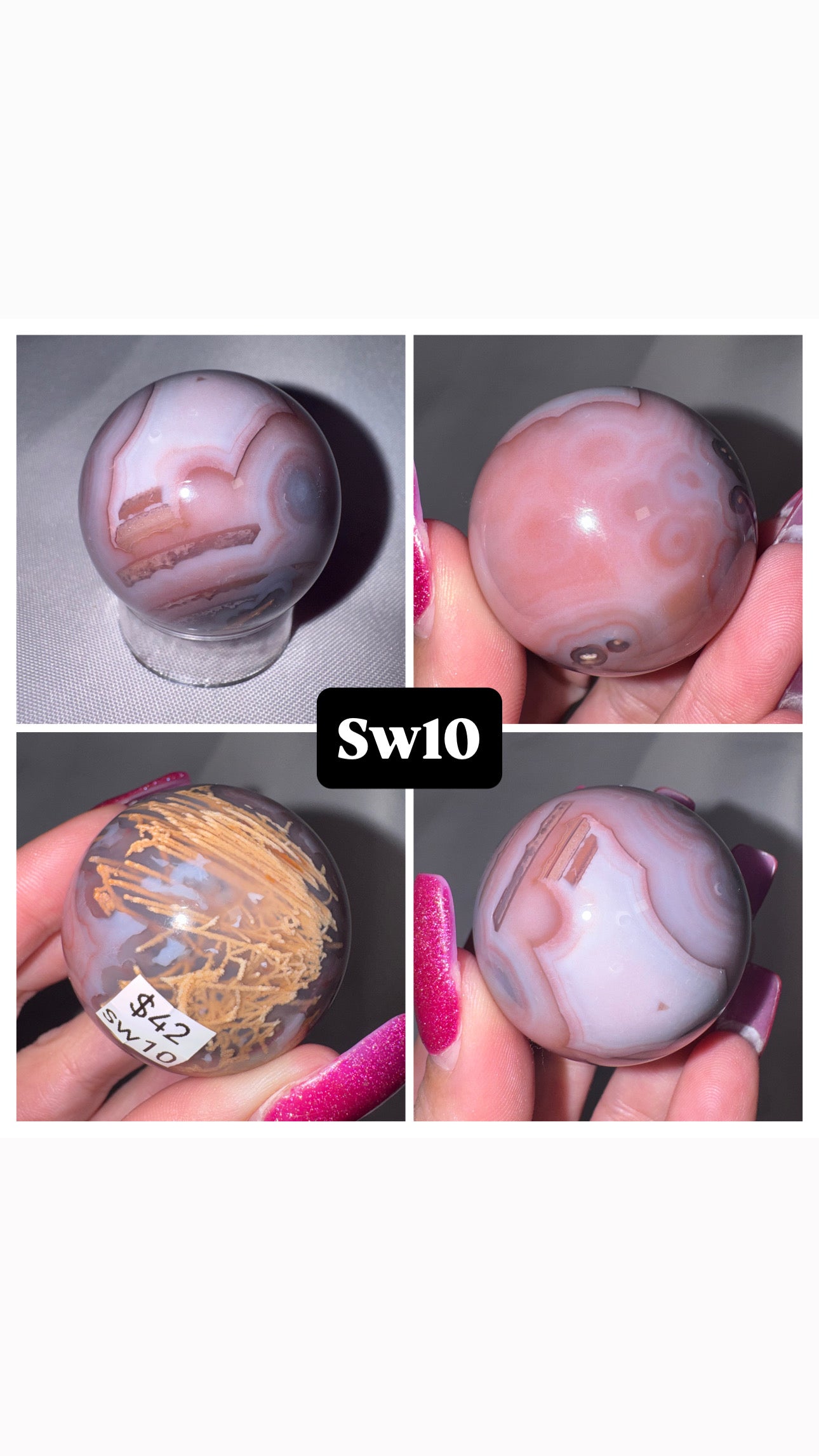 Swazi Agate Sphere