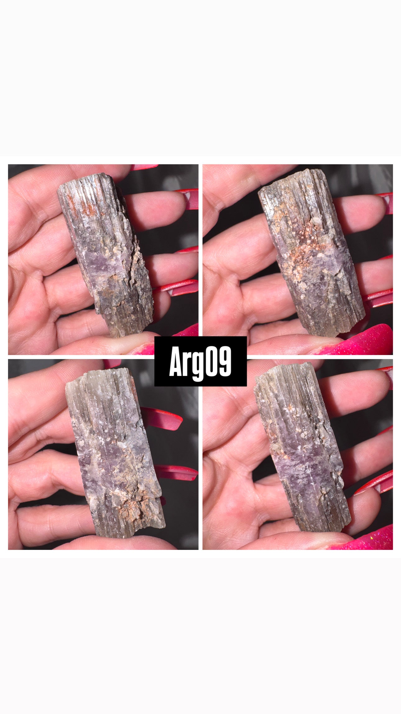 Purple Aragonite Rod