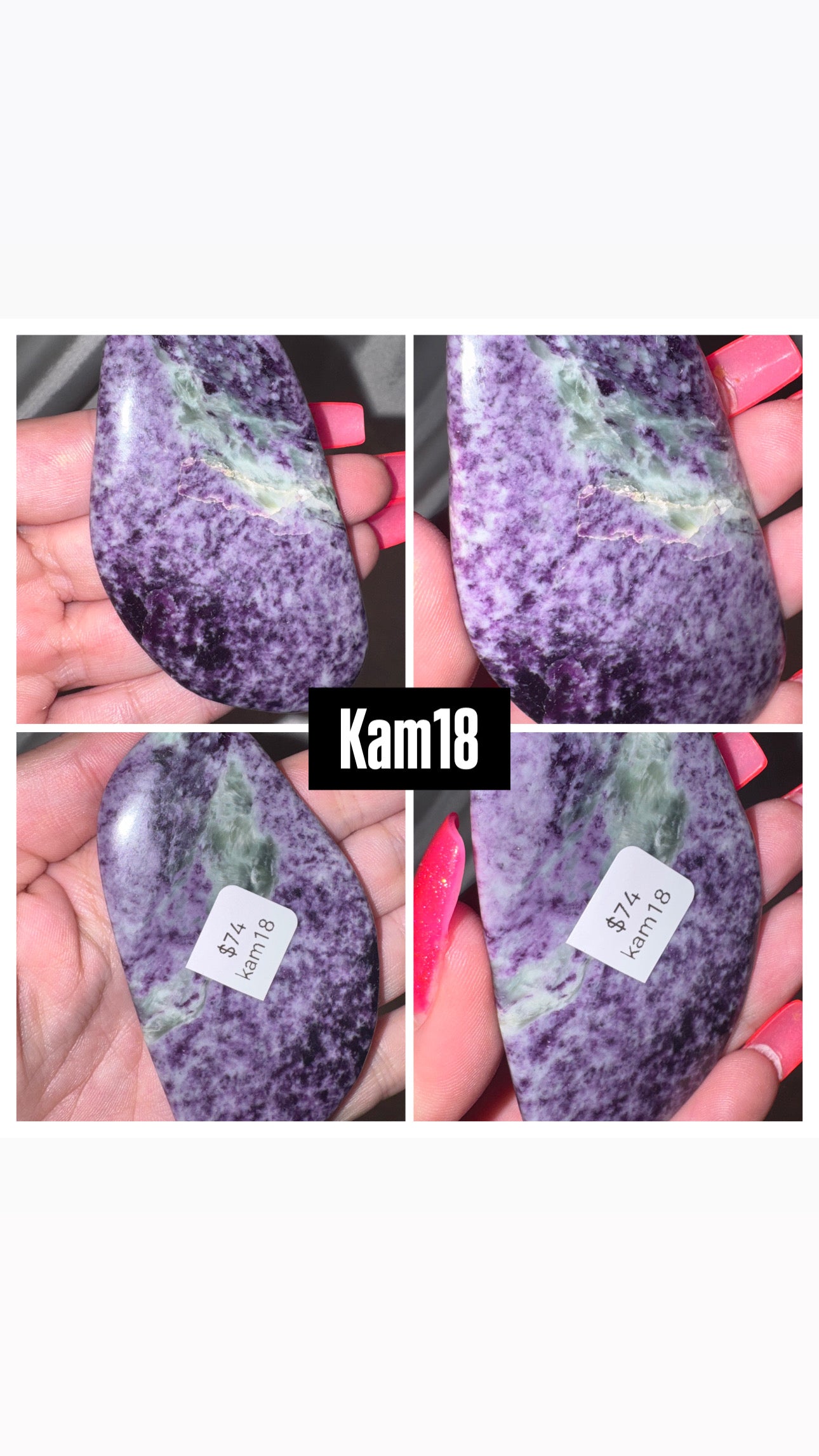 Kammererite Rare Palmstone