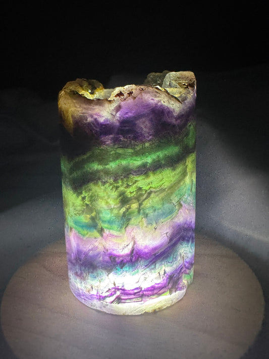 Fluorite Lamp