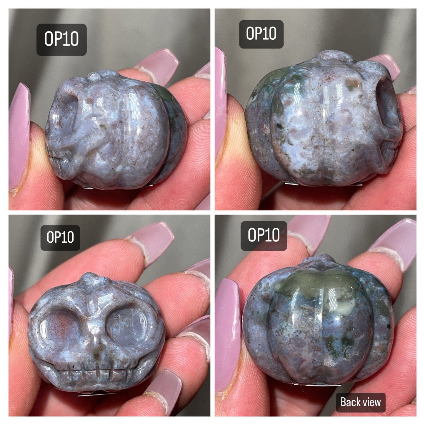 Ocean Jasper Pumpkin