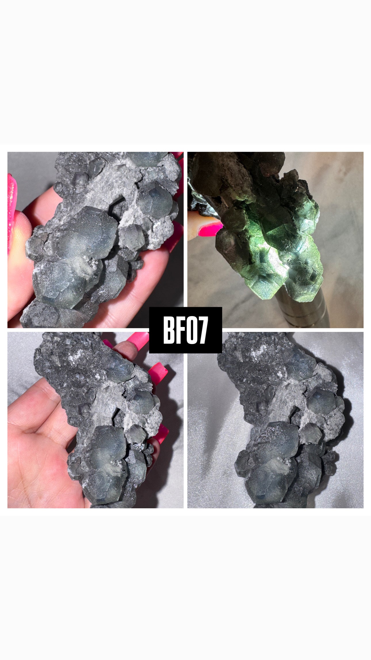 Blue Fluorite Specimen