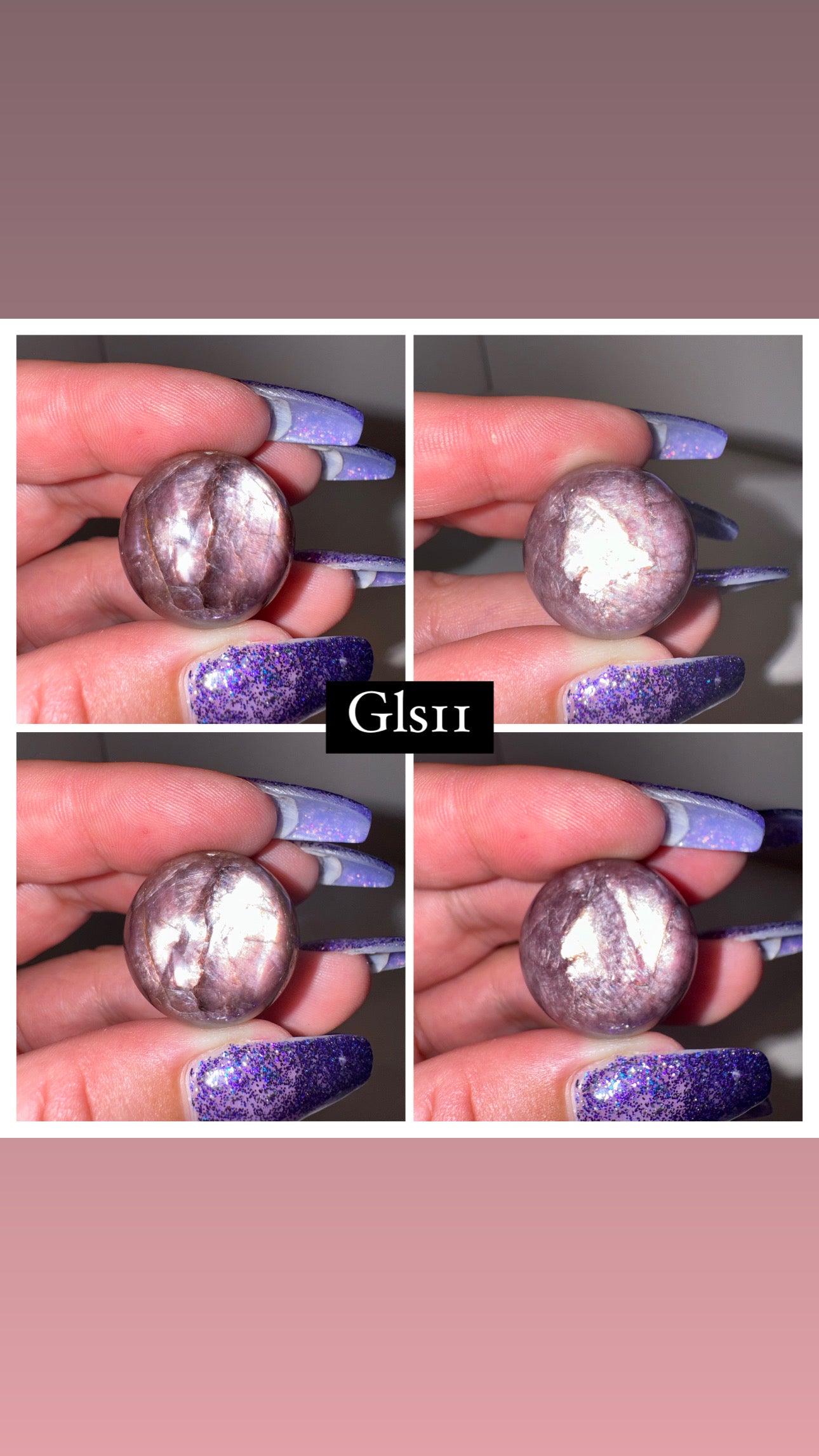 Gem Lepidolite AAA Sphere