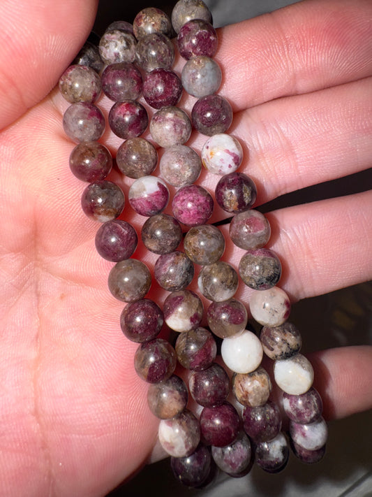 Rubellite 6mm Bracelet