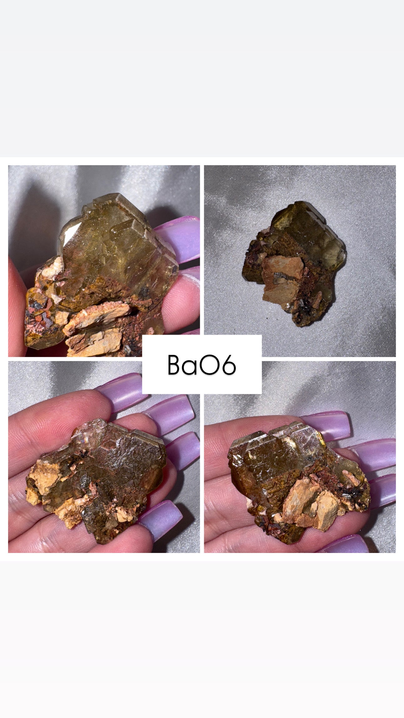 Golden Barite Specimen