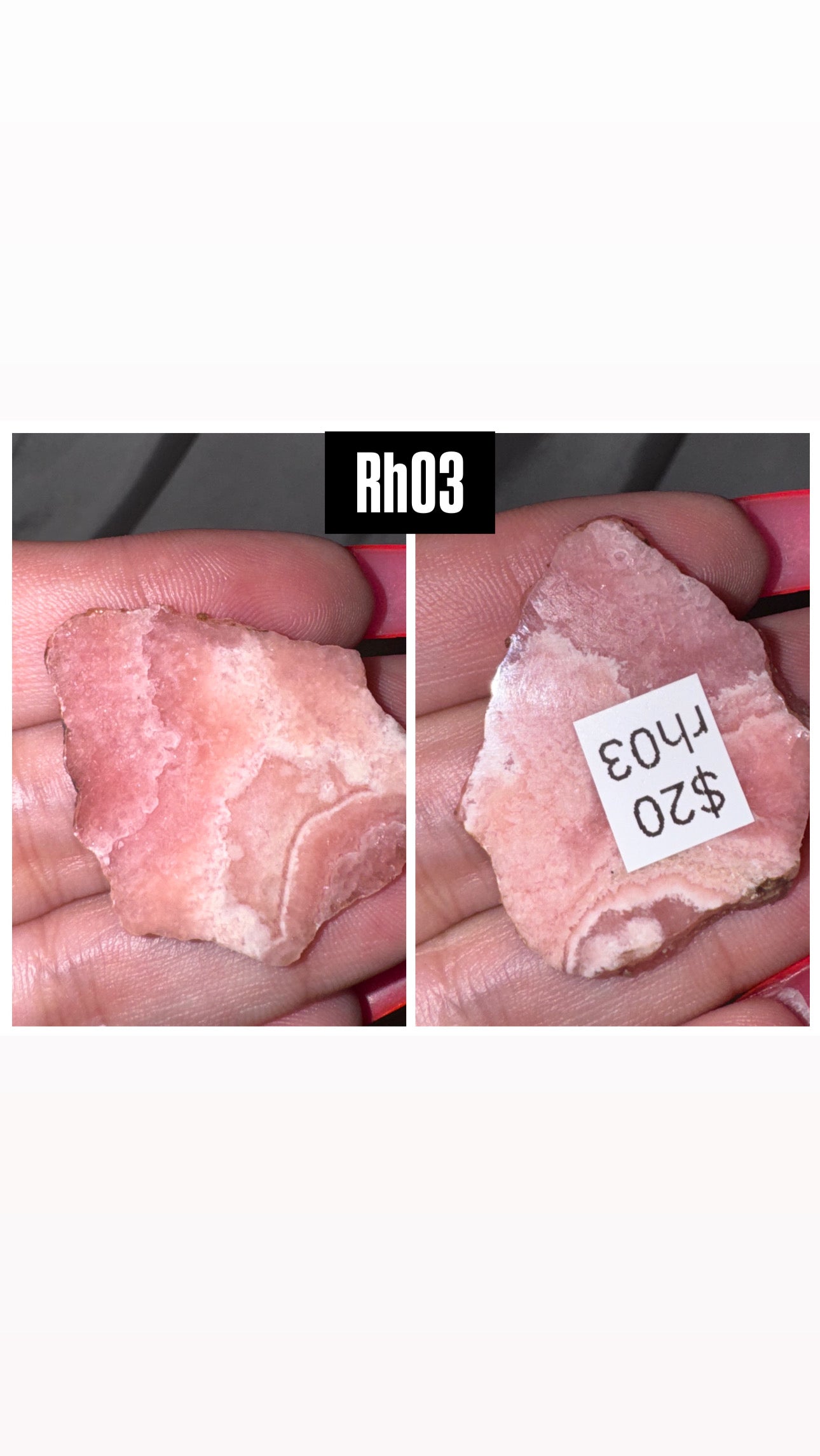 Rhodochrosite AAA Slab