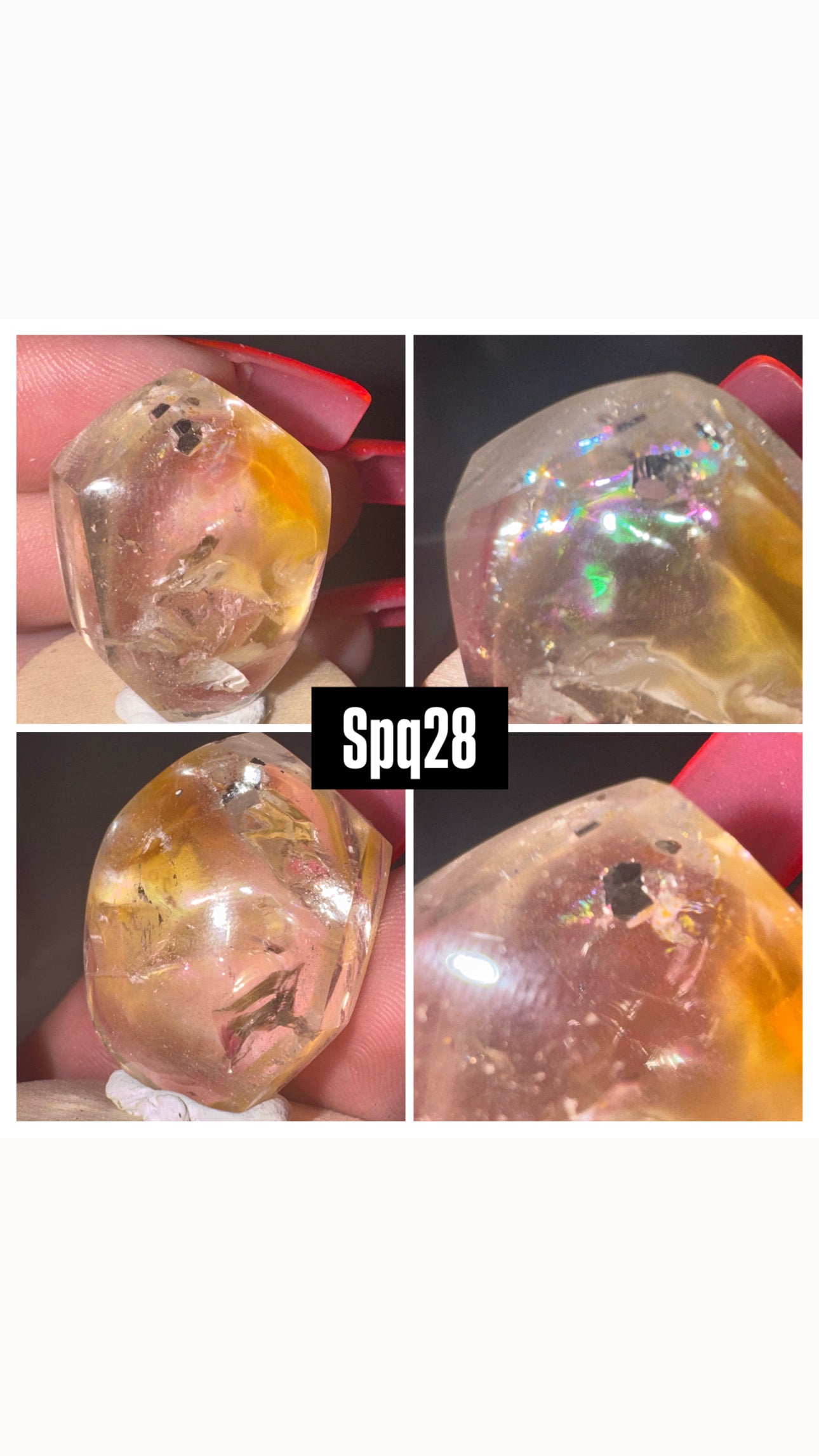 Pyrite Included Quartz-Super Rare