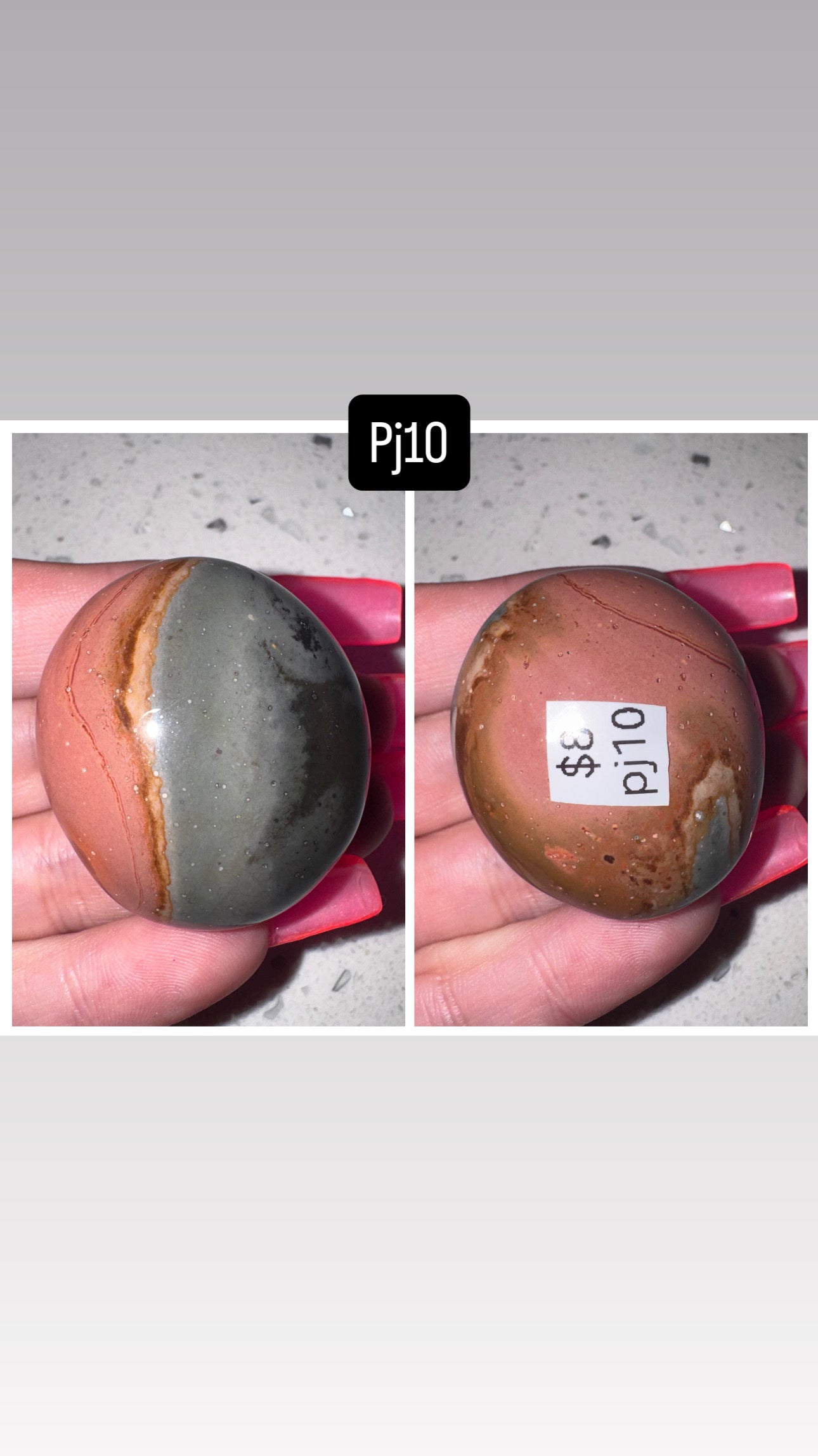 Polychrome Jasper Palmstone