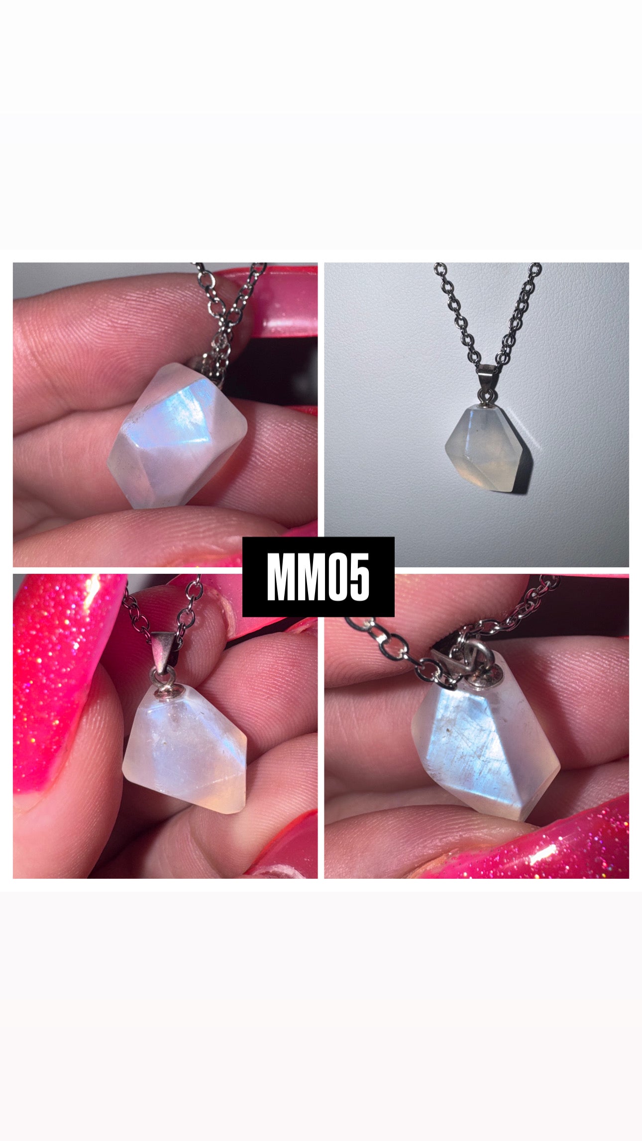 Malagasy Moonstone AAA 925 Pendant