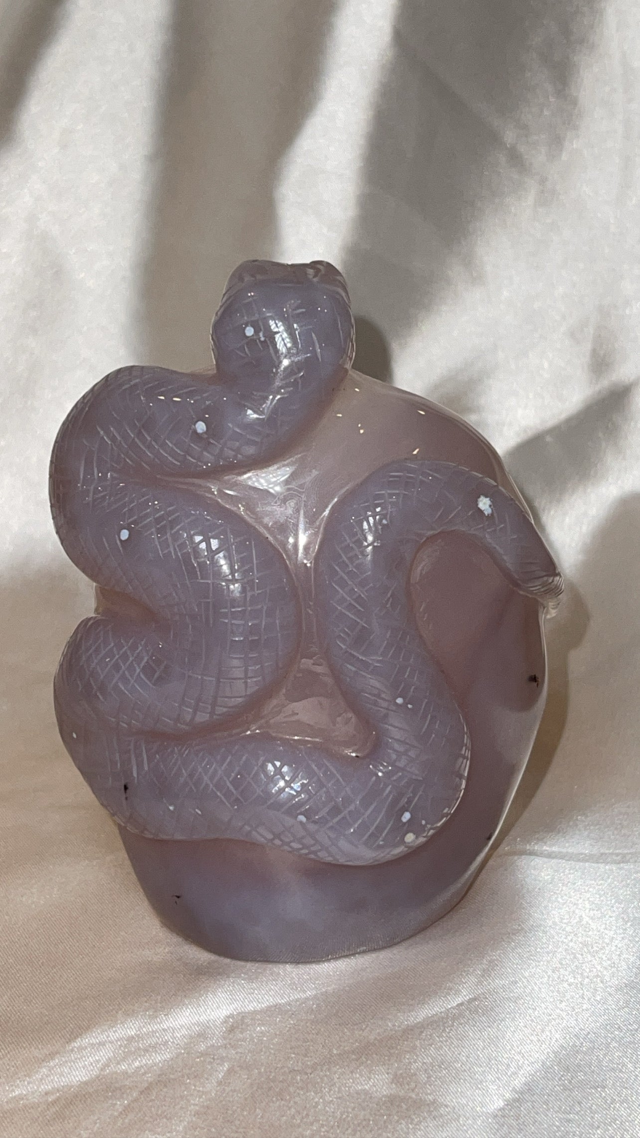 Druzy Agate Snake Freeform