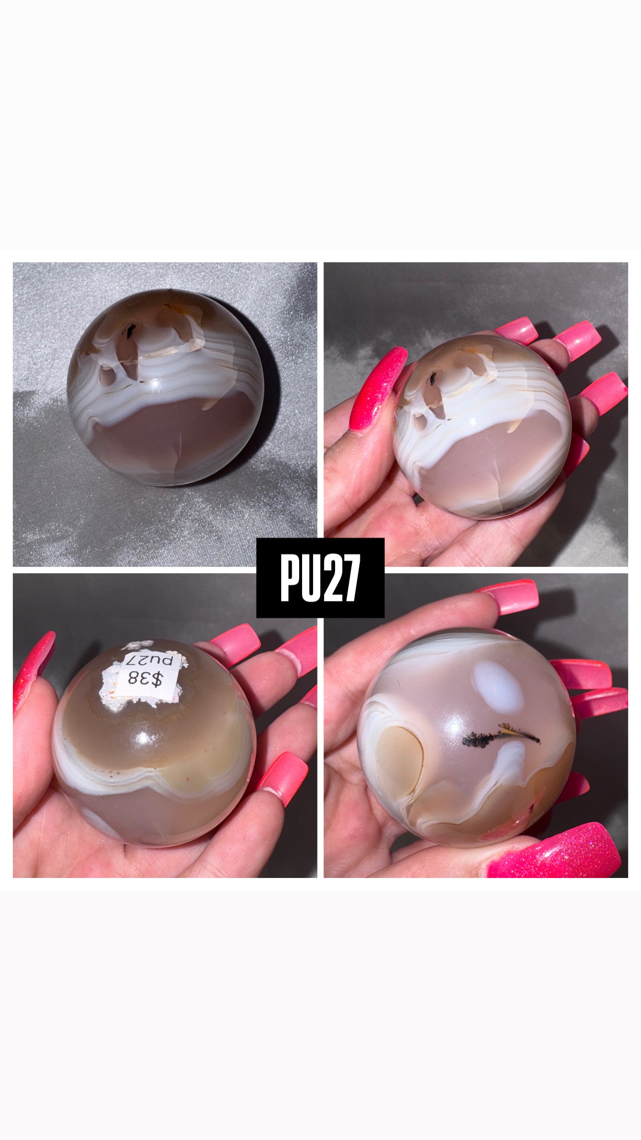 Jelly Agate Sphere
