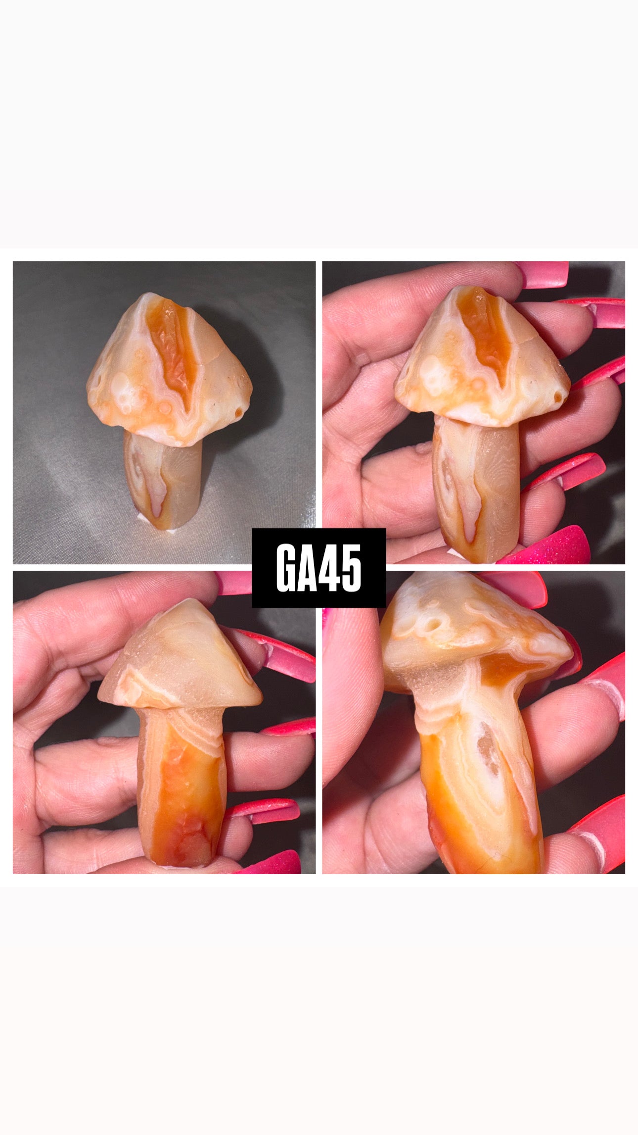 Gobi Desert Agate Mushroom