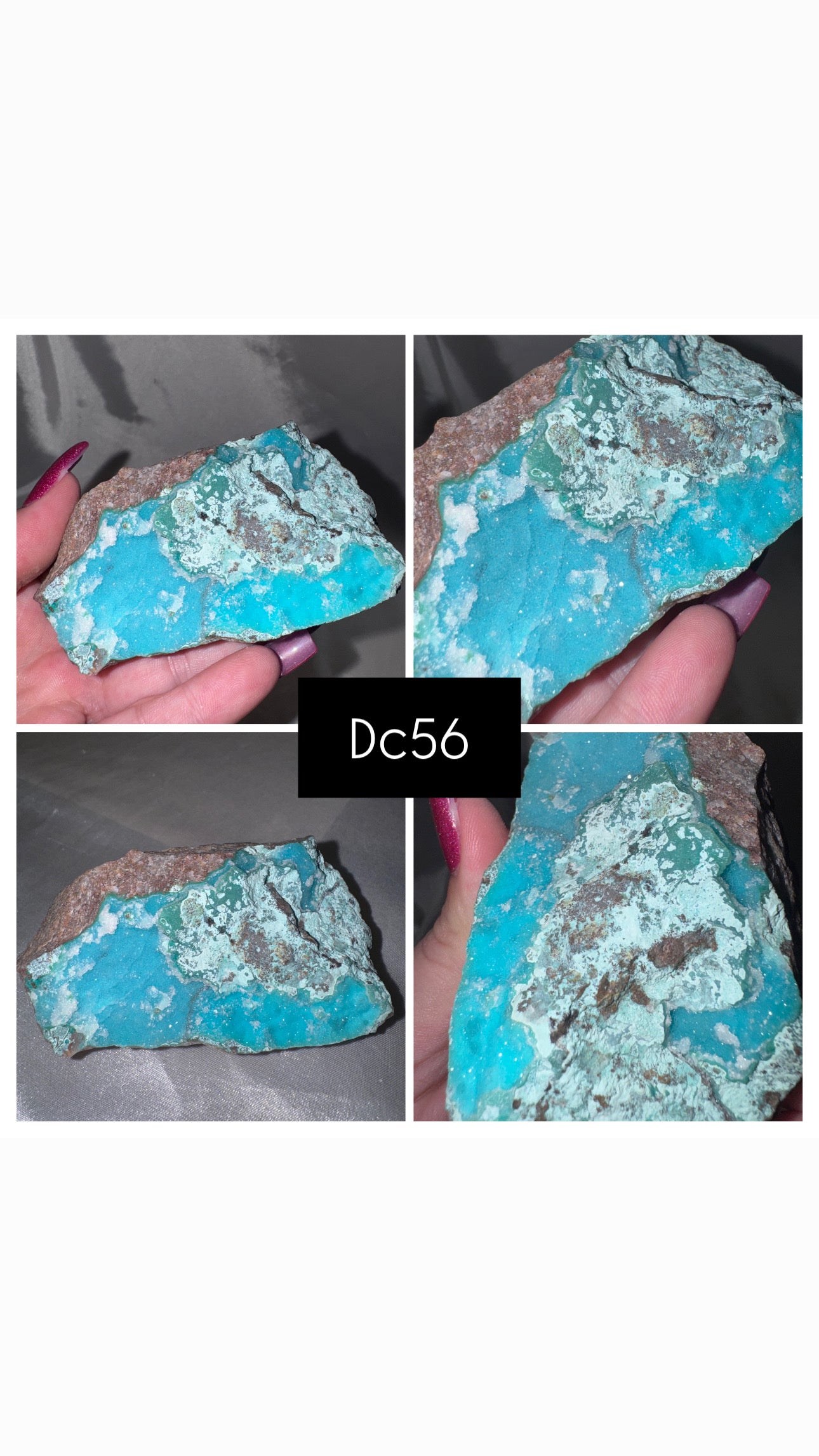 Blue Chrysocolla Specimen