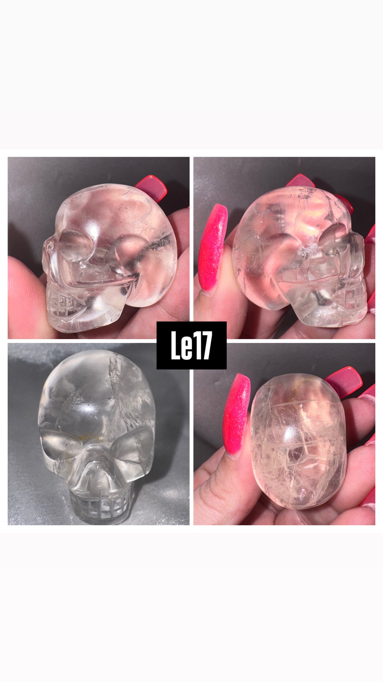 Lemurian Master Carved Skull