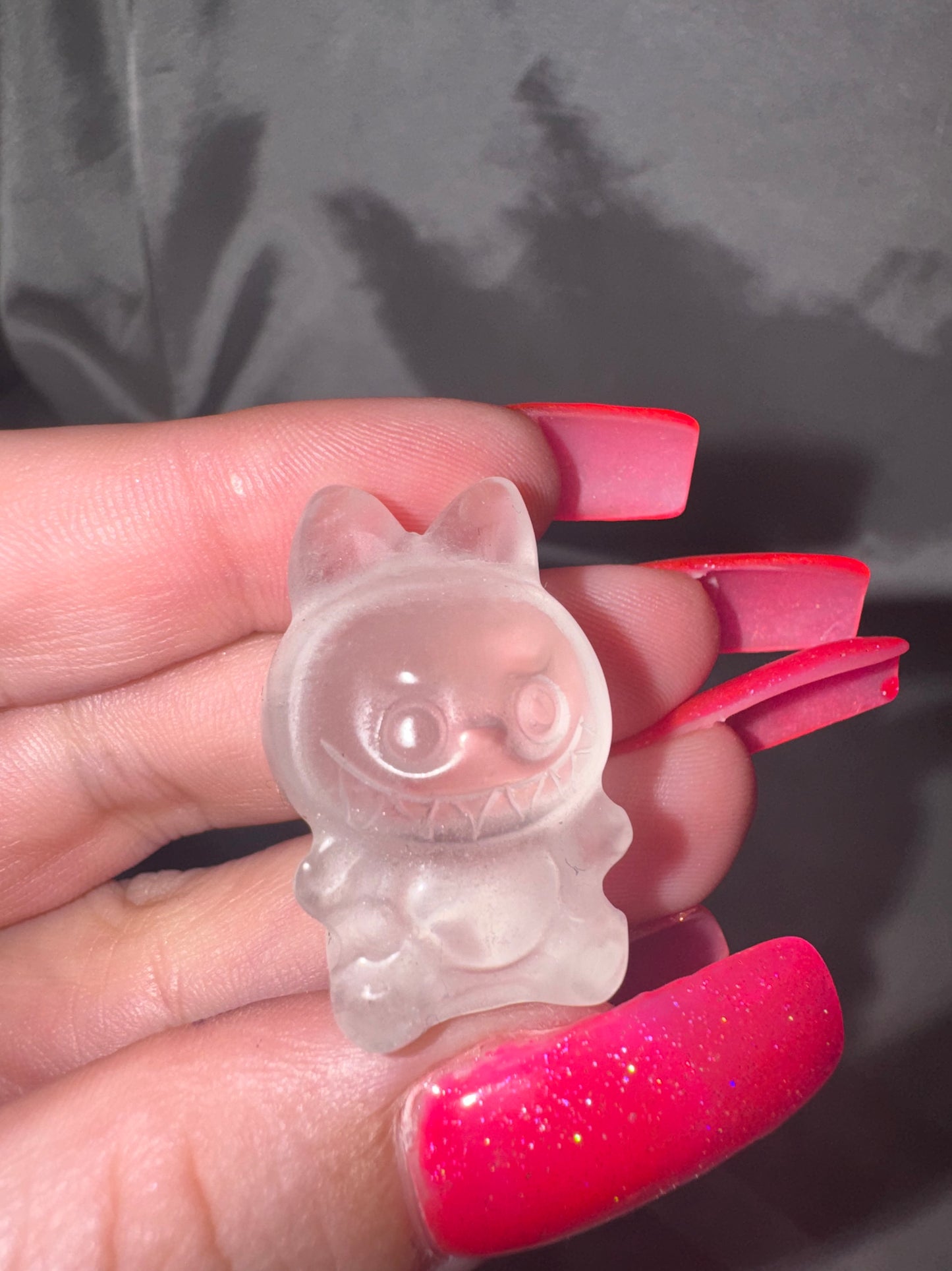 Crystal Labubu Small Carving