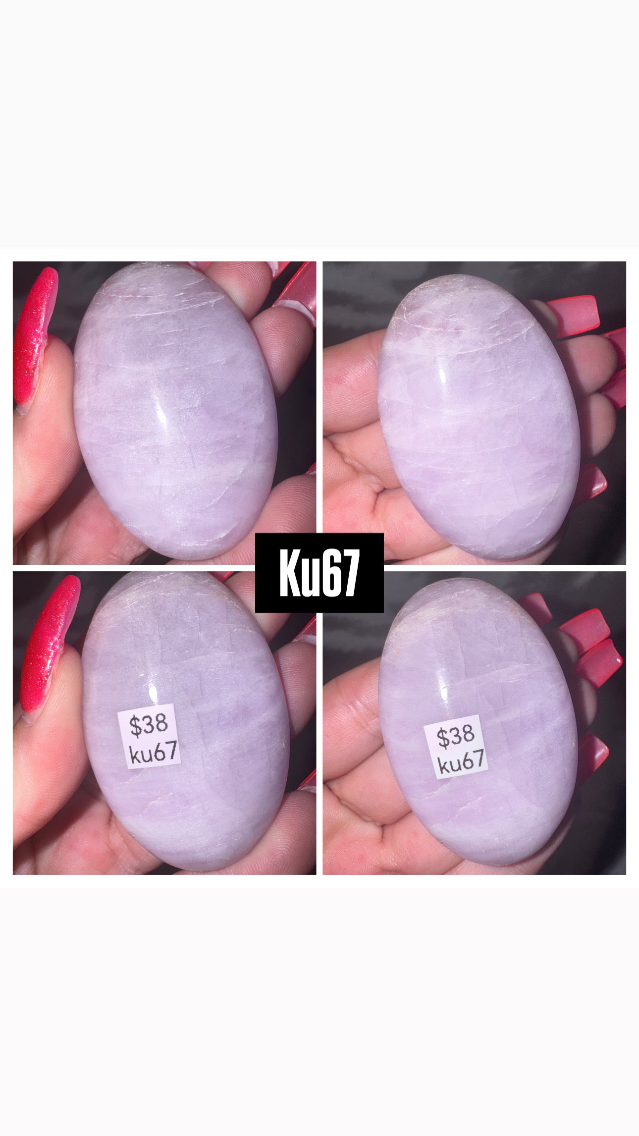Kunzite AA Palmstone