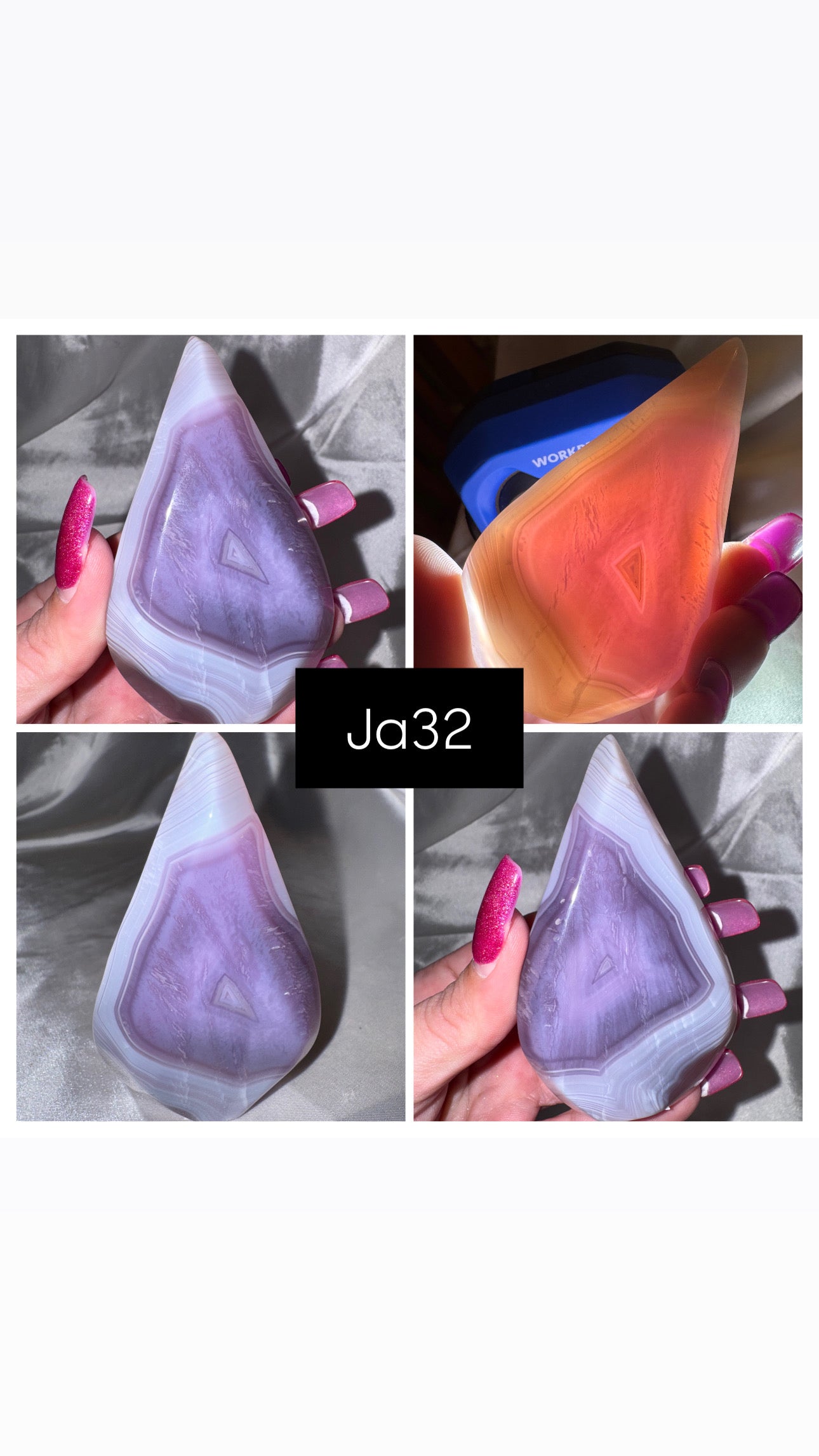 Jelly Agate Flame