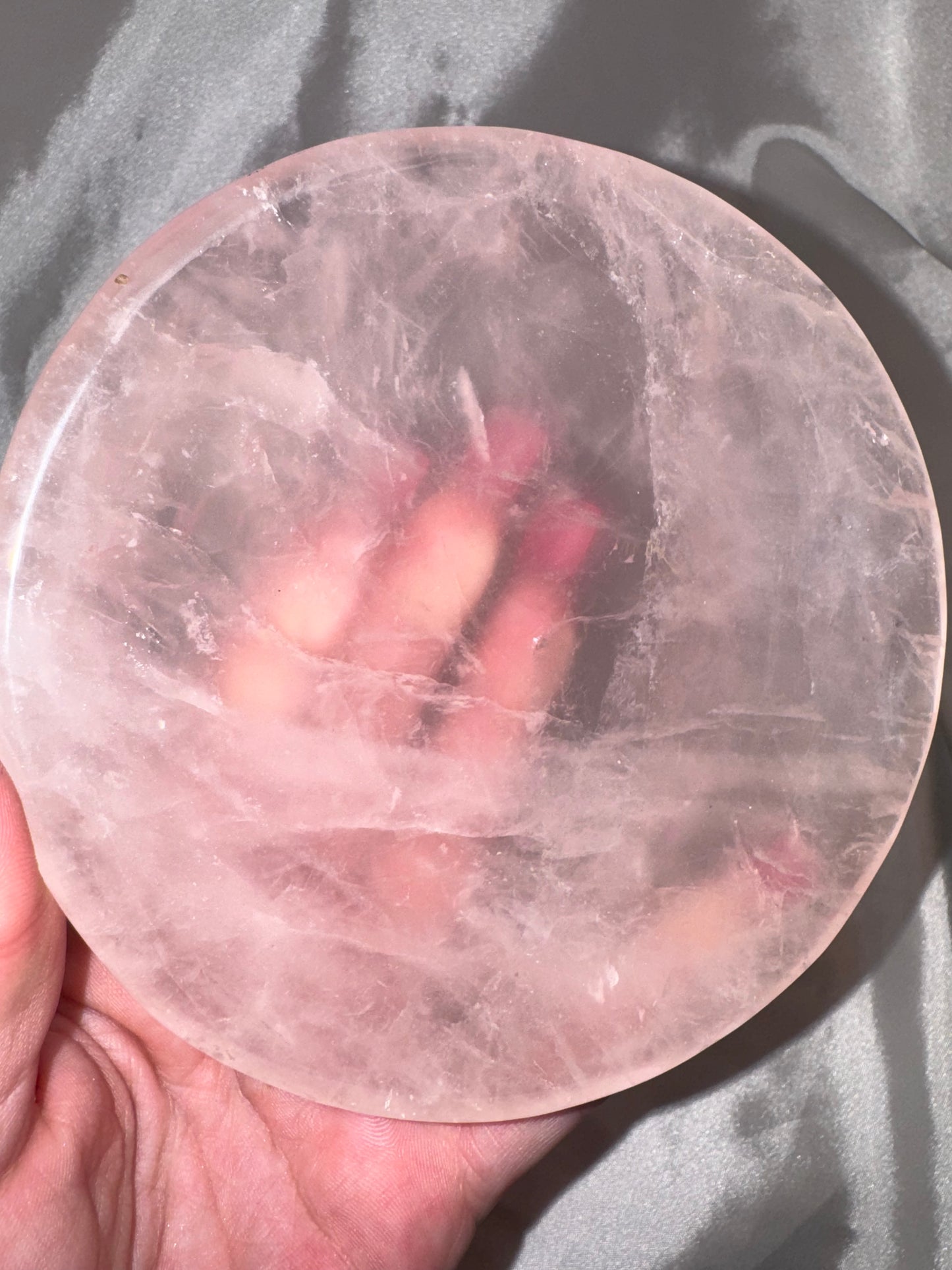 Rose Quartz AAA XL Mug, Spoon, Plate Set