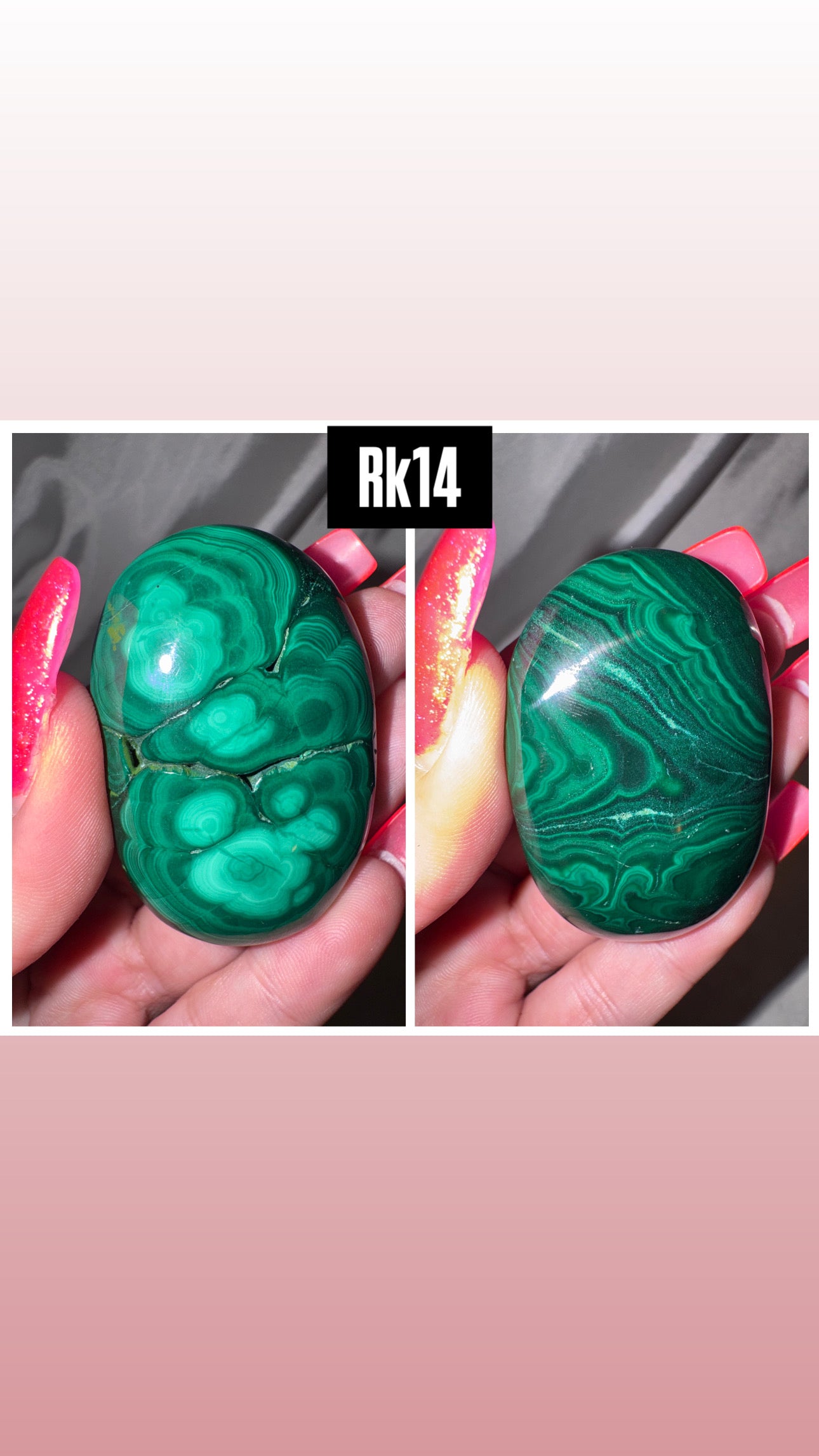 Malachite AAA Palmstone