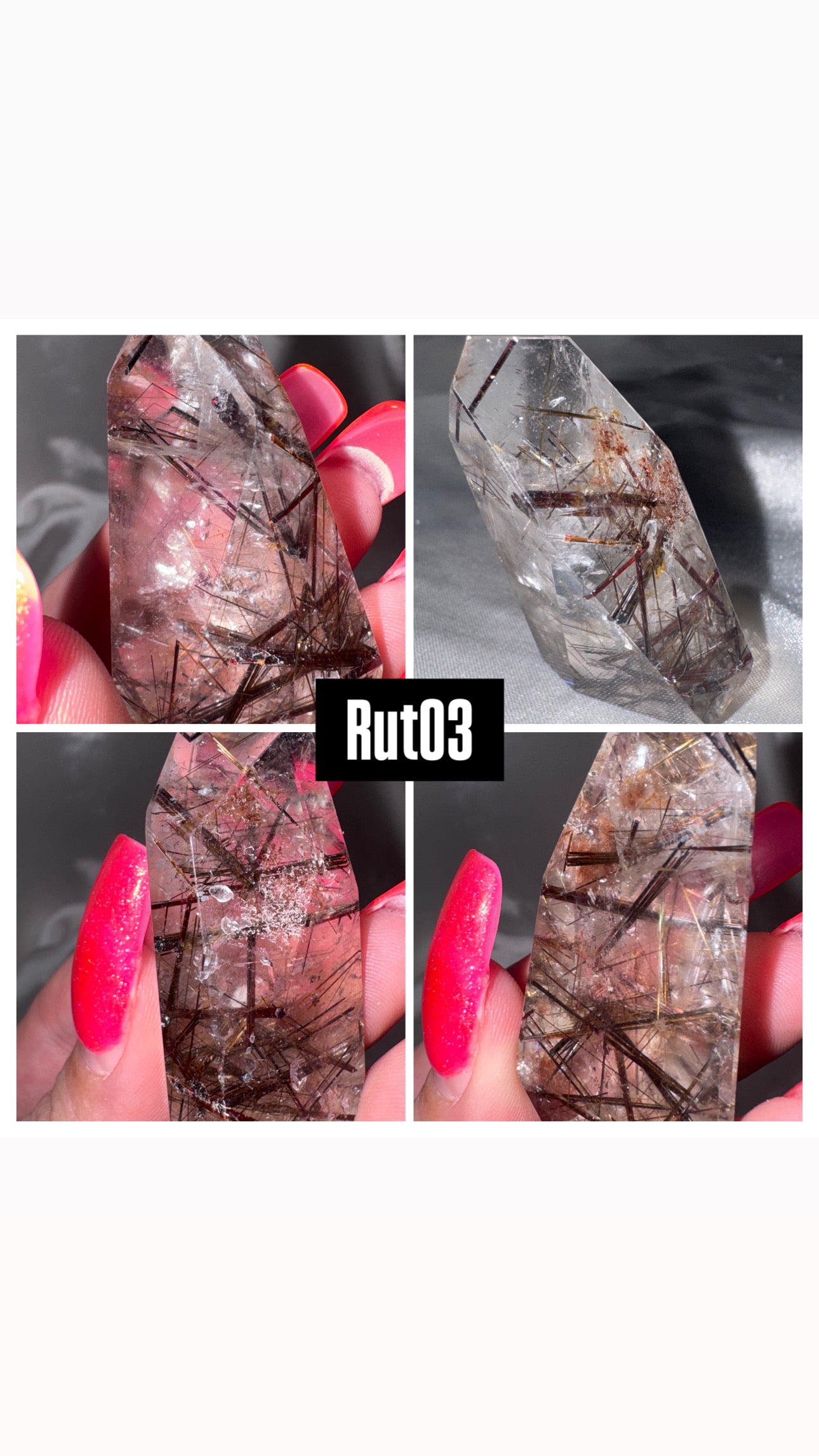 Rutile Quartz Freeform