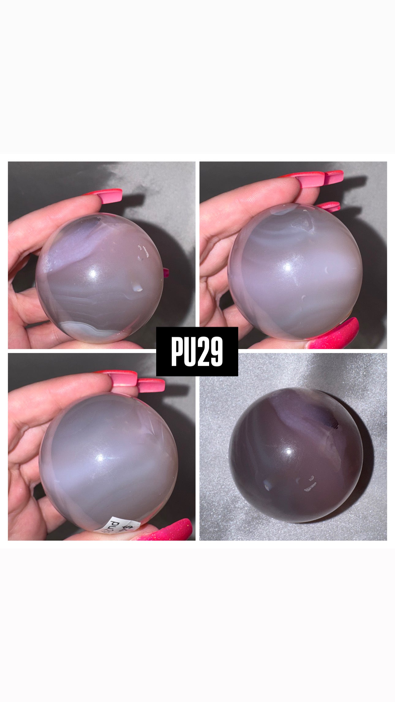 Jelly Agate Sphere