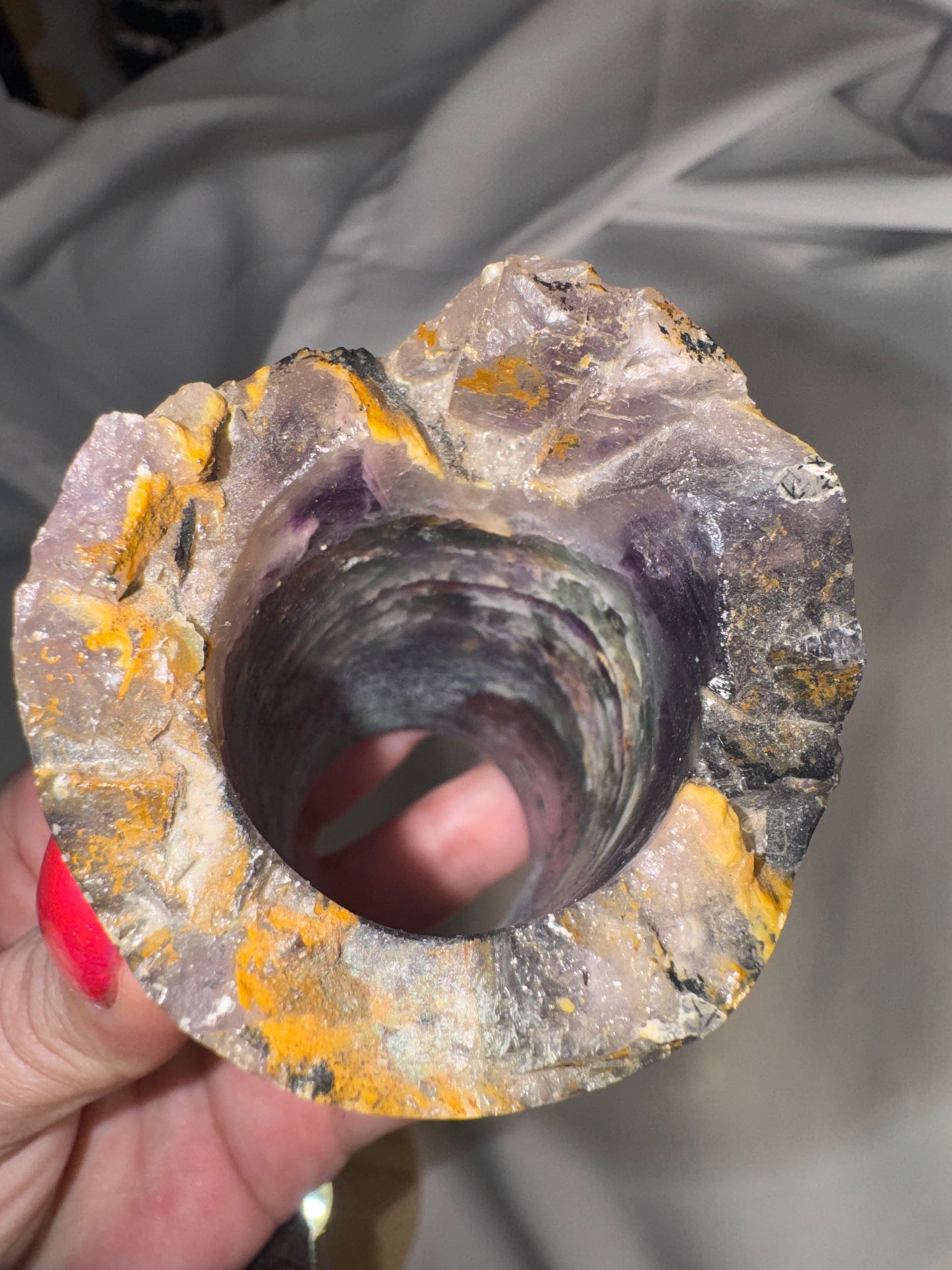 Fluorite Lamp