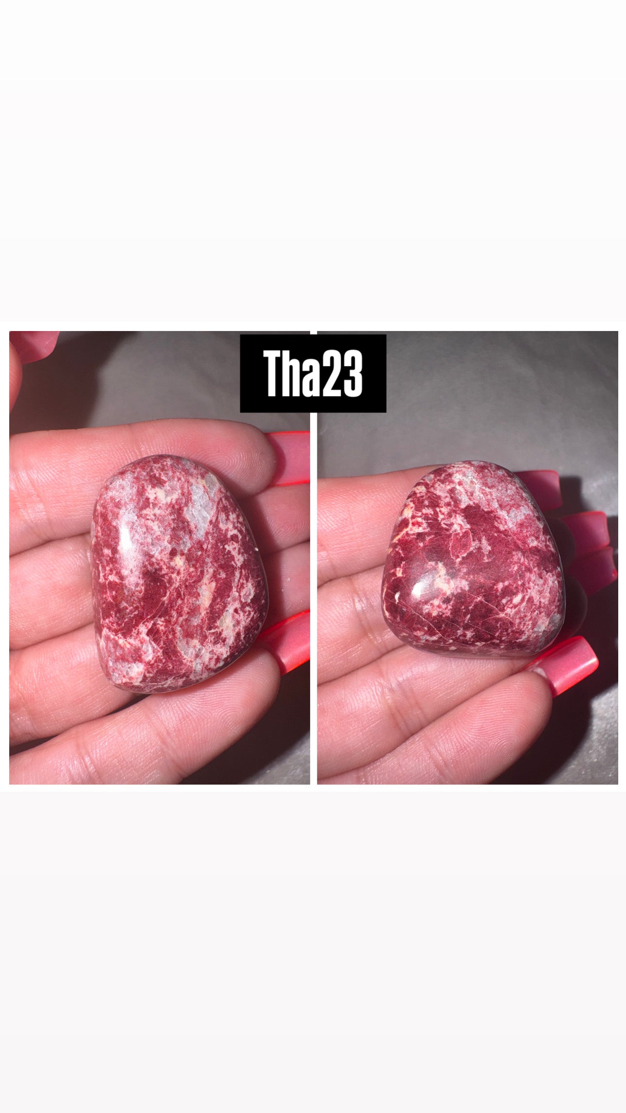 Thulite Polished Piece