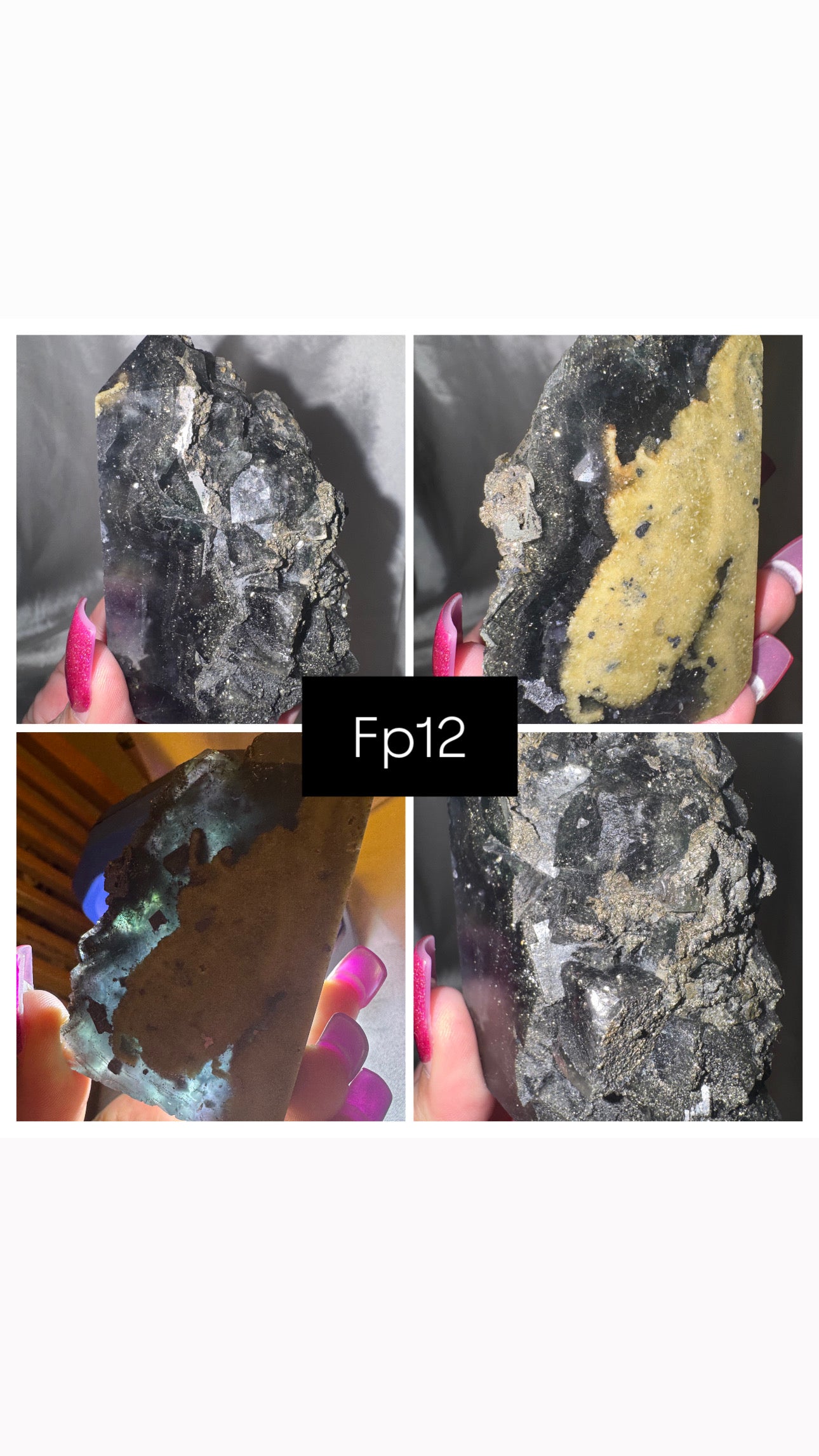 Pyrite Fluorite Tower