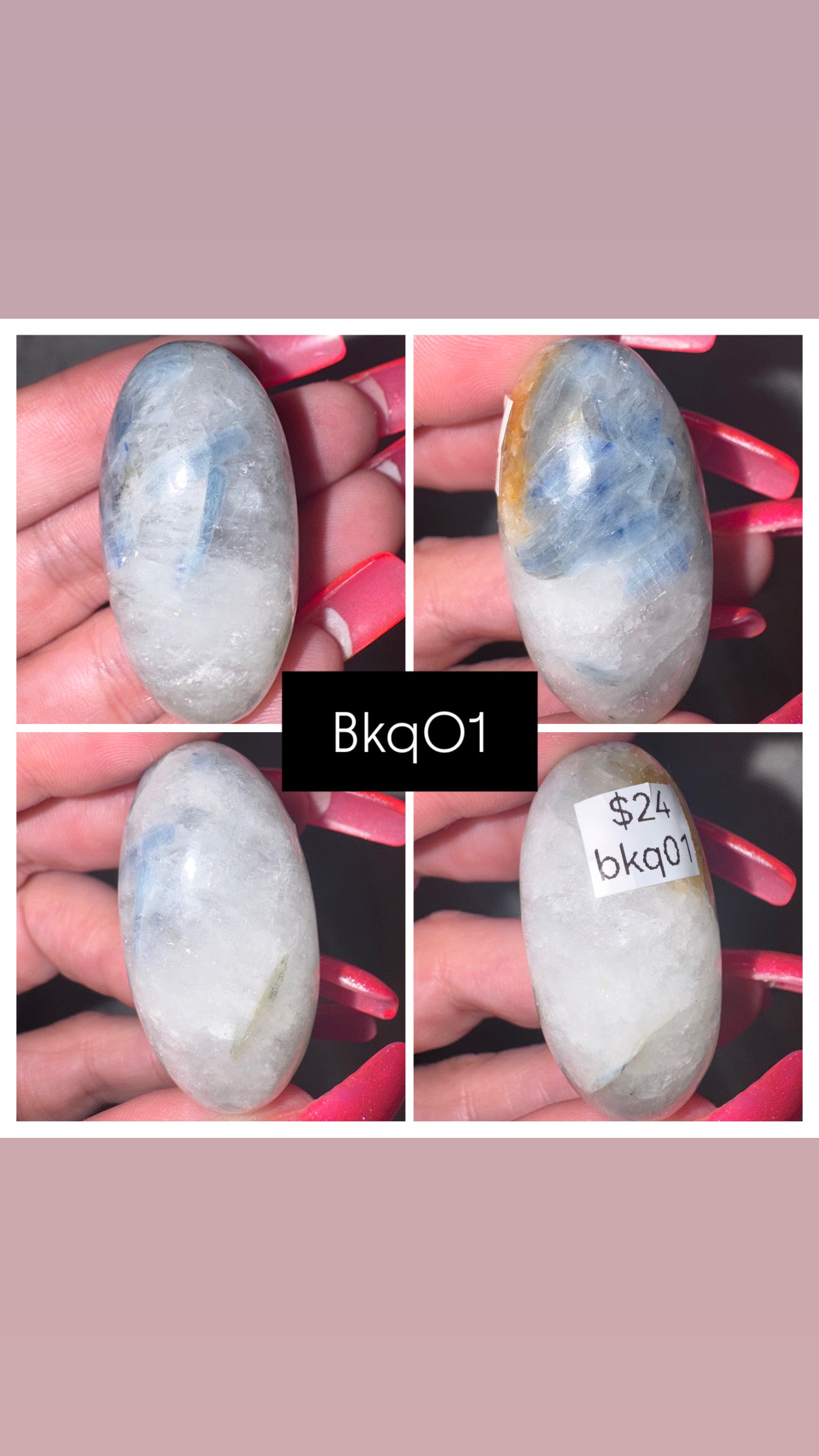 Blue Kyanite & Quartz Shiva