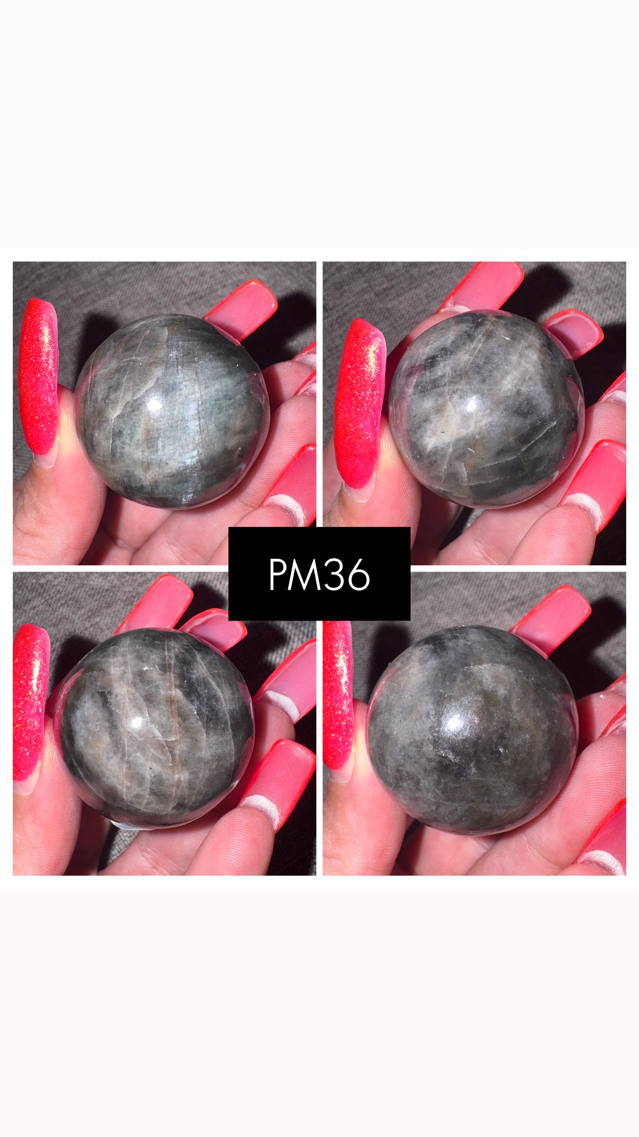 Polarity Moonstone Sphere