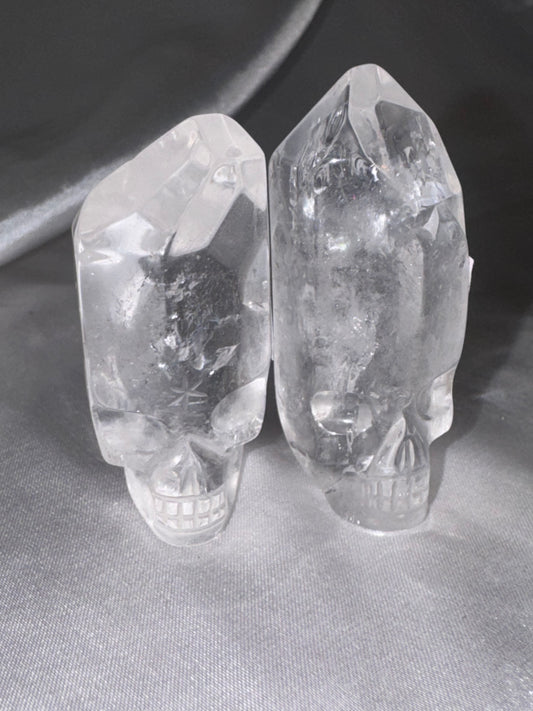Lemurian AAA Master Carved Skull Tower