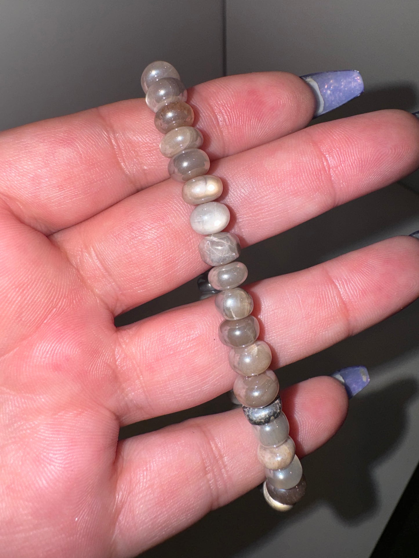 Moonstone Rhondelle AAA Bracelet