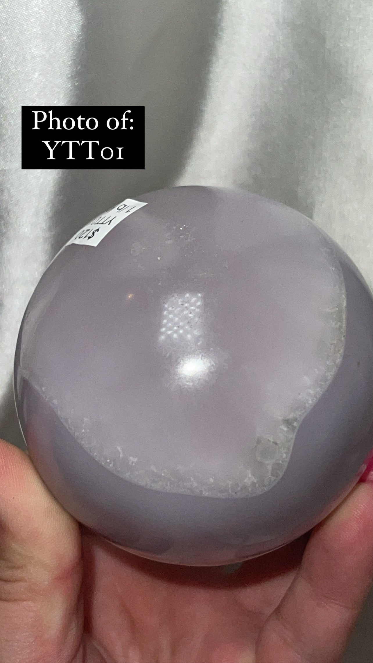 Yttrium Fluorite XL Sphere