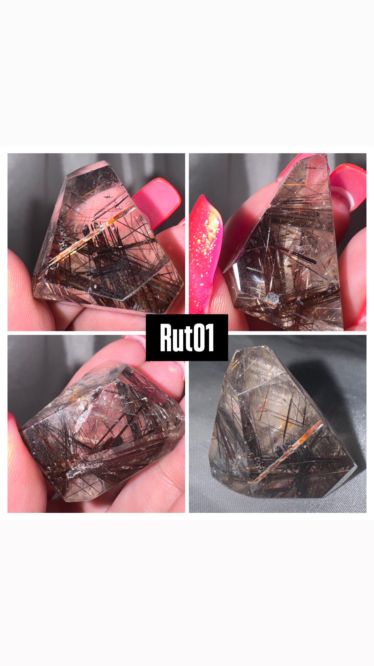 Rutile Quartz Freeform