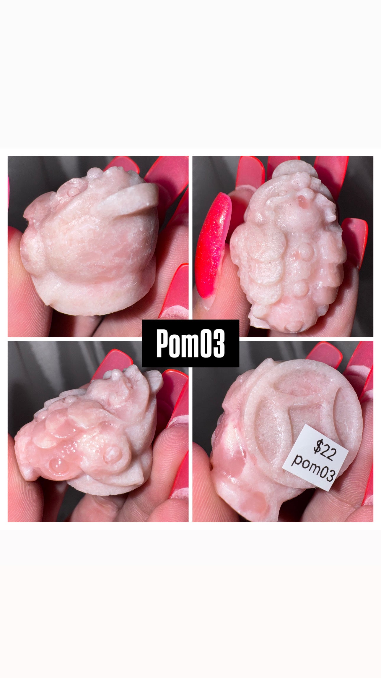 Pink Opal Money Frog