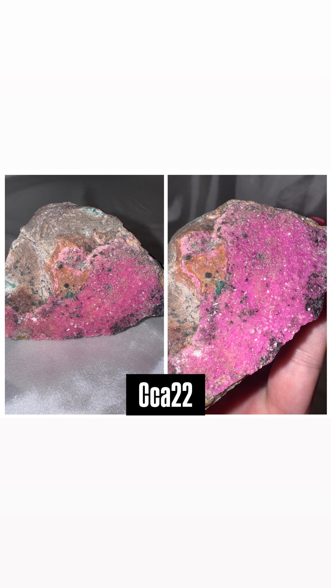 Cobaltoan Calcite AAA Specimen