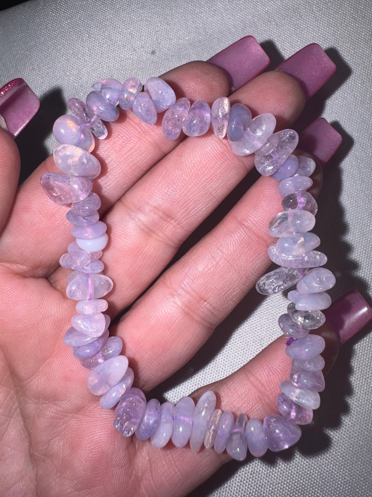 Lavender Moon Quartz Bracelet
