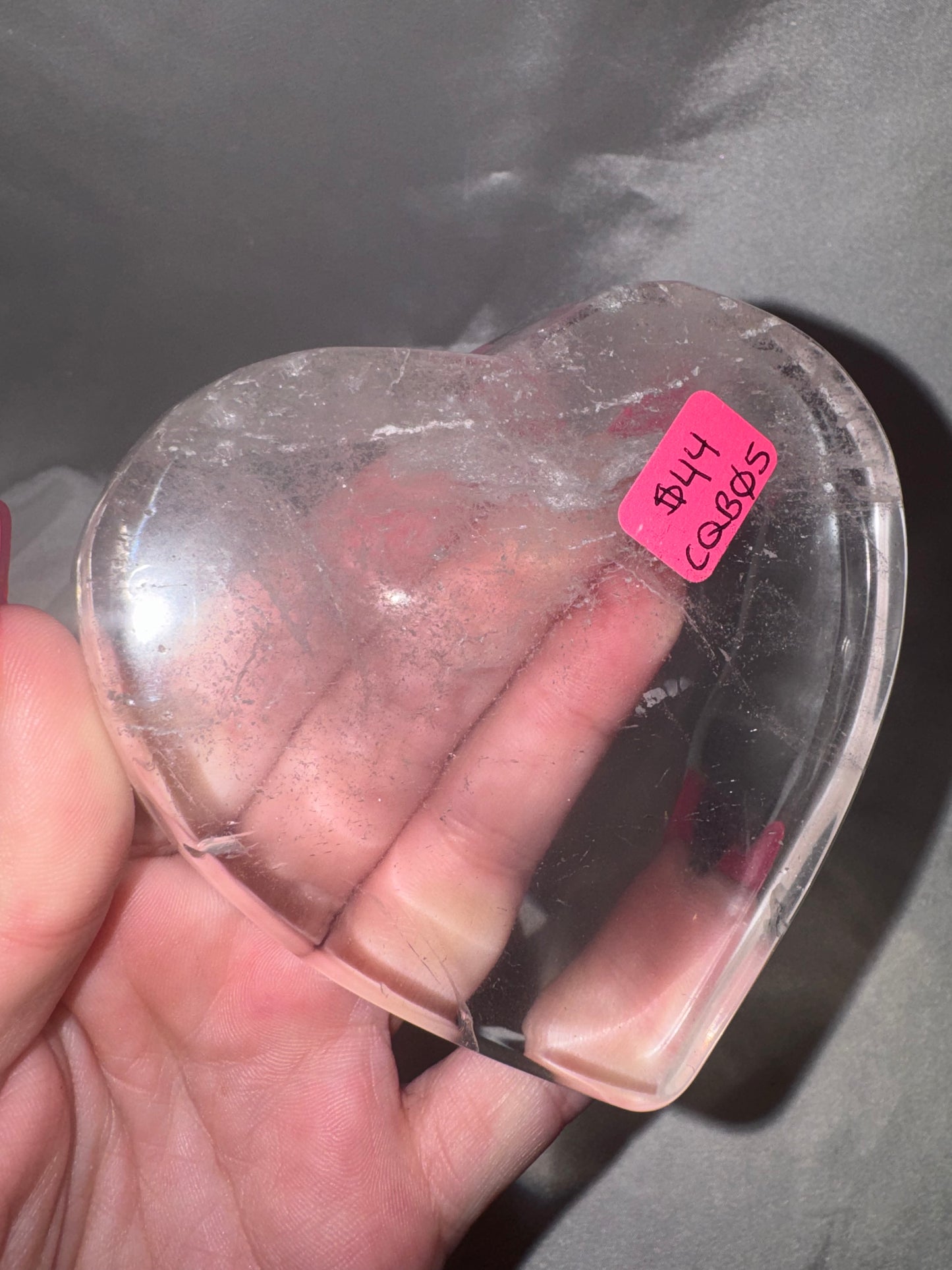 Clear Quartz Heart Bowl