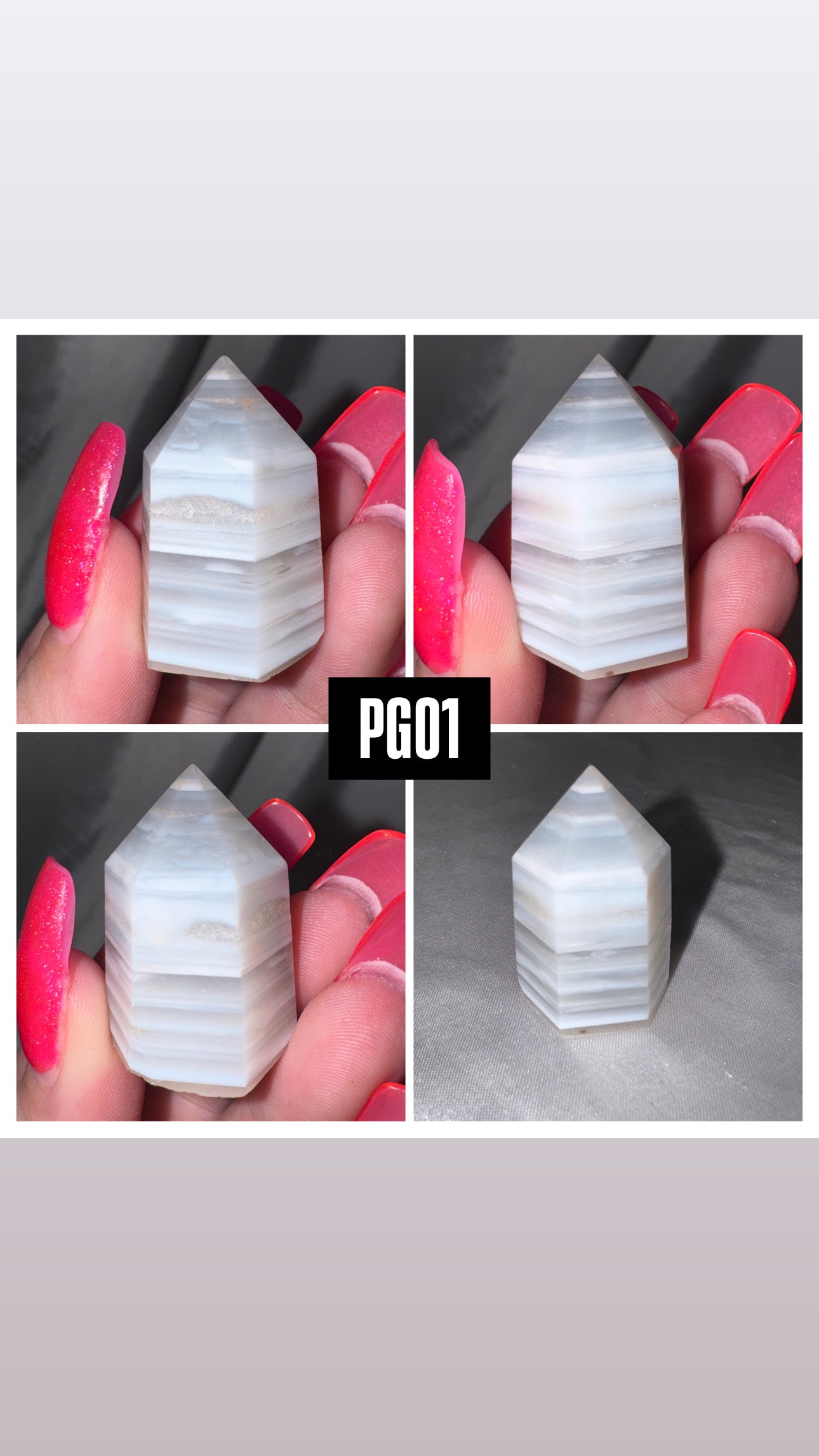 Banded Agate Small Tower