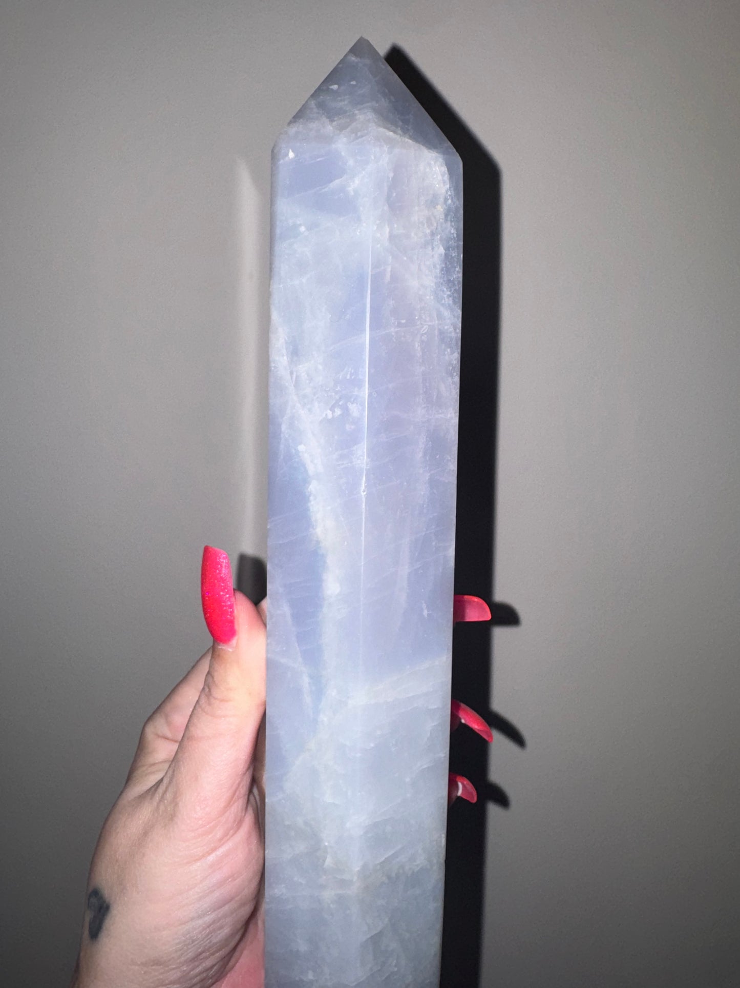 Blue Rose Quartz AAA XL Tower