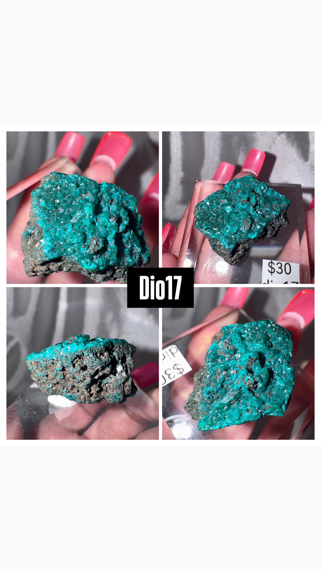 Dioptase Specimen