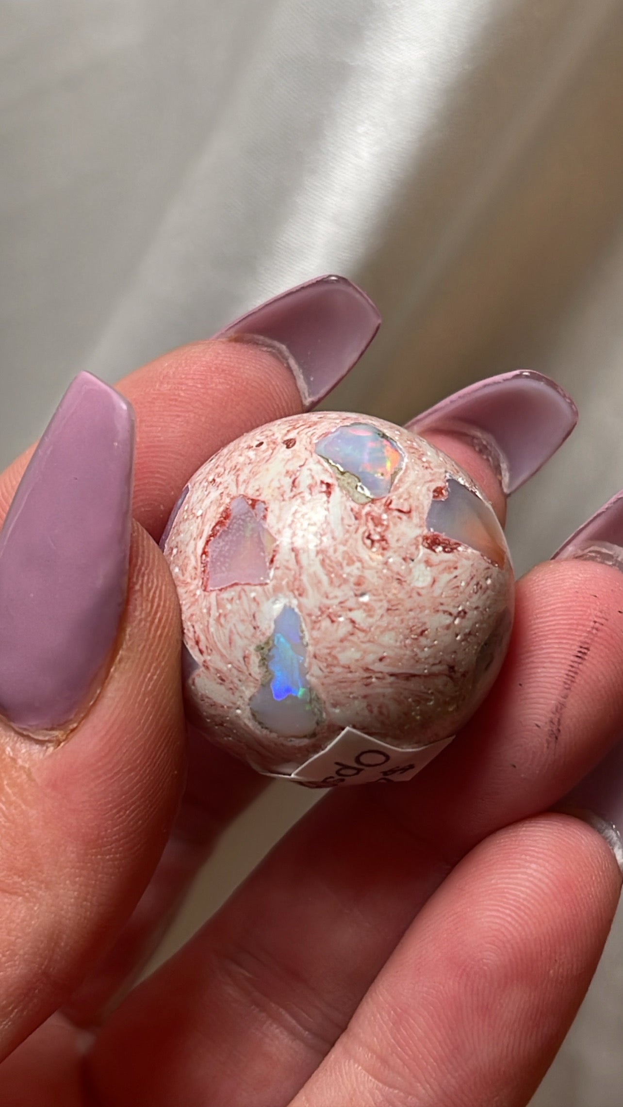 Mexican Fire Opal AAA Sphere