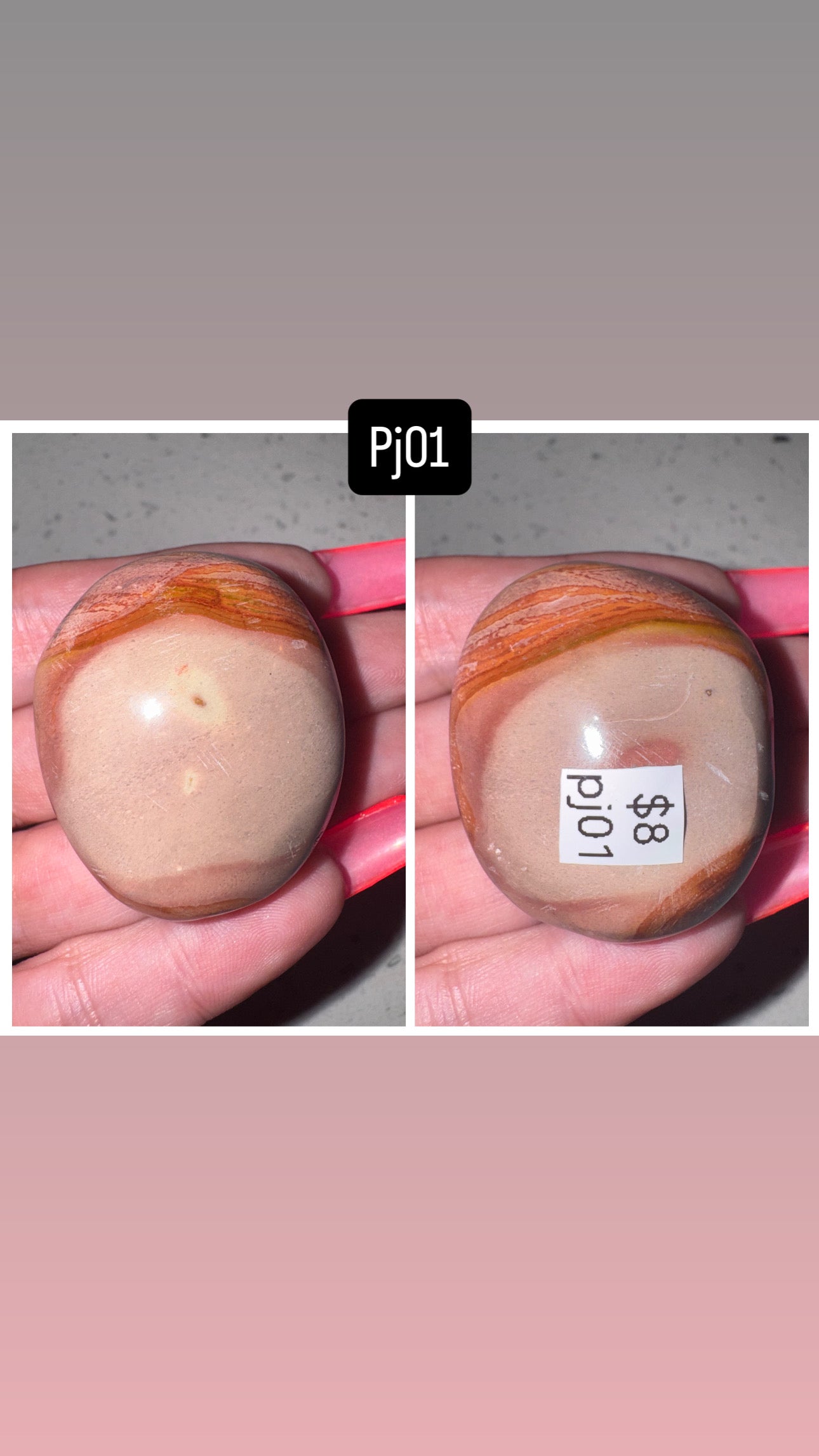 Polychrome Jasper Palmstone