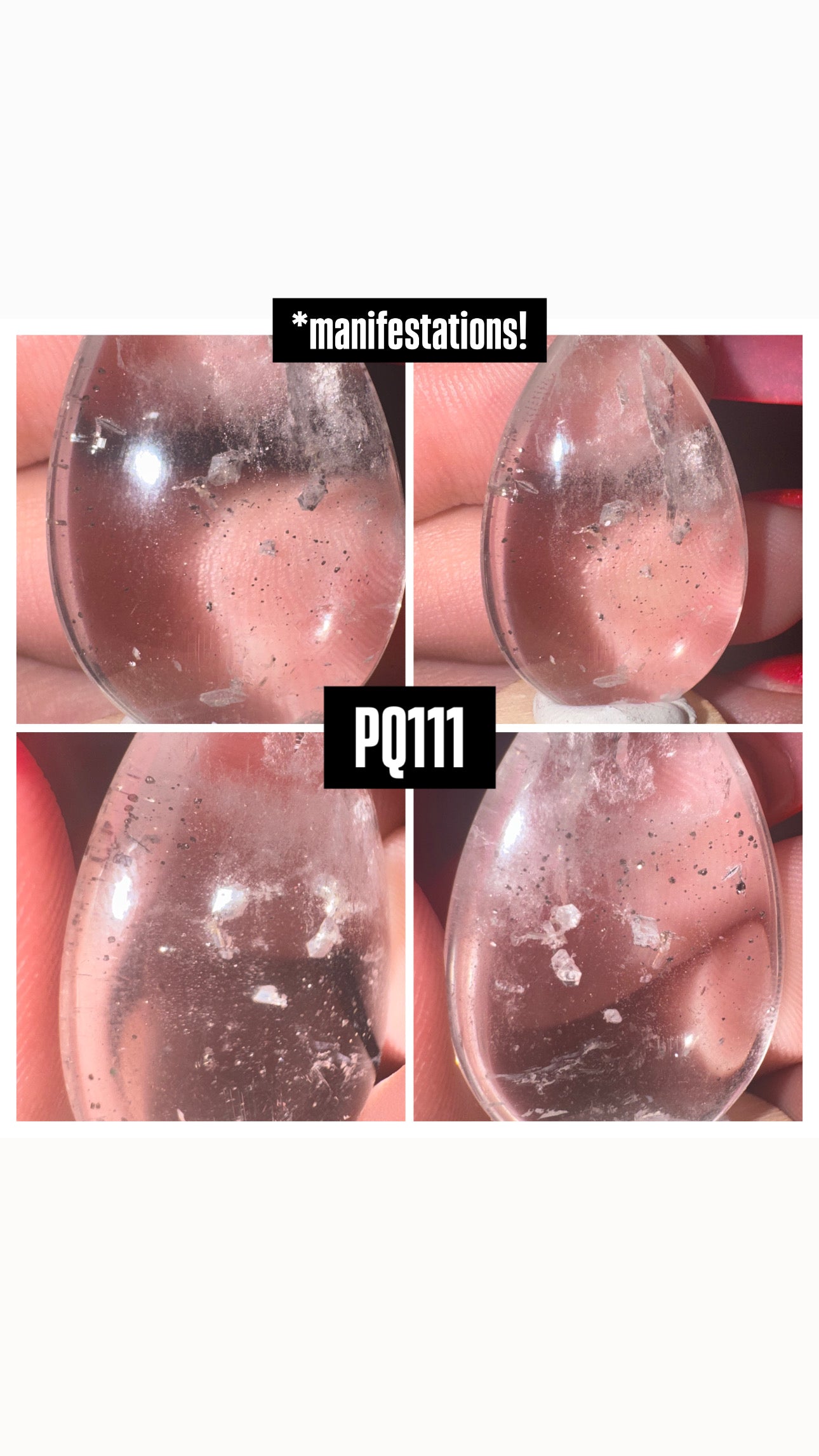 Pyrite Included Quartz Rare