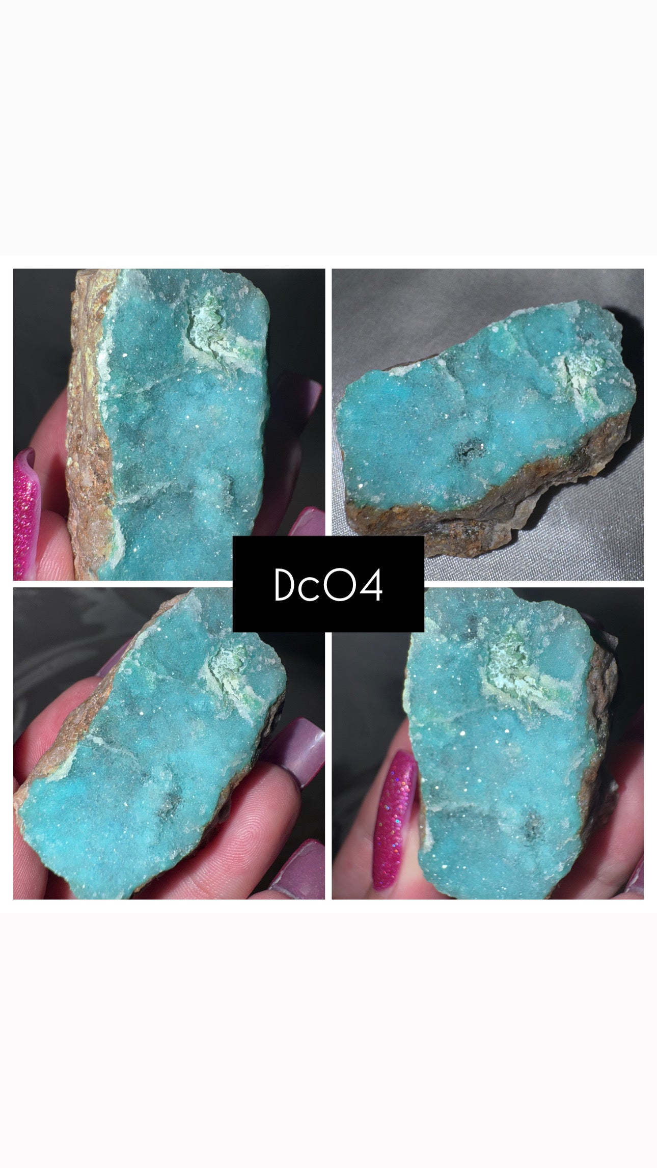 Blue Chrysocolla Specimen
