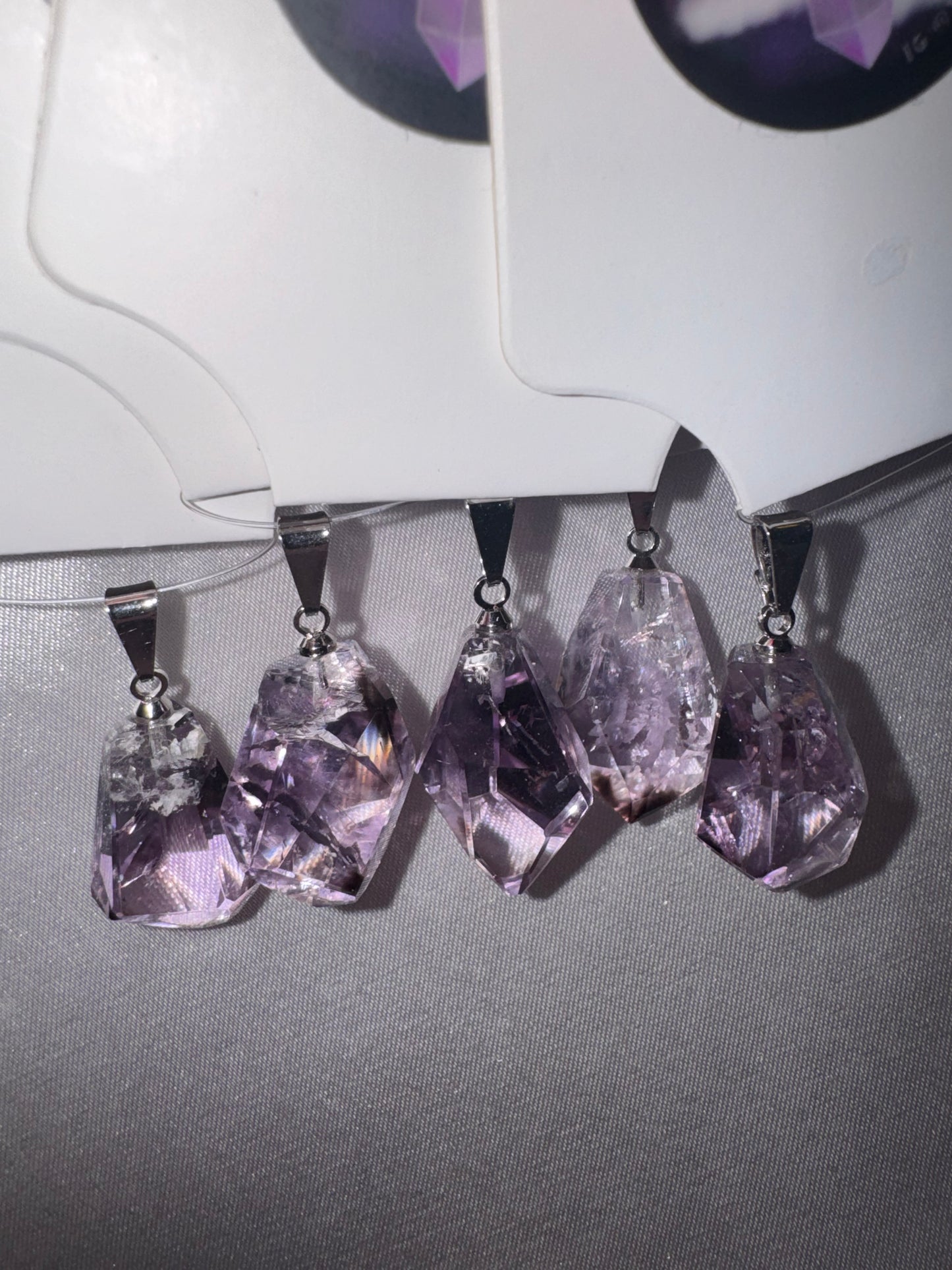 Rose De France Amethyst AAA 925 Pendant